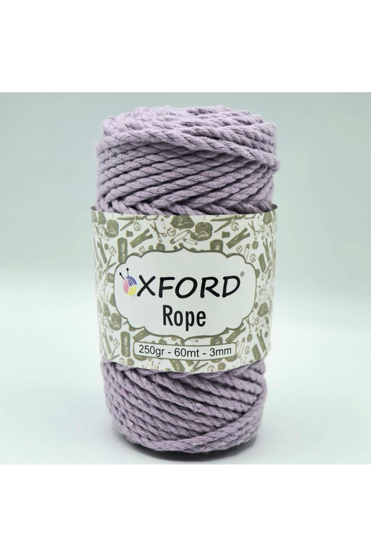 Oxford Rope 3mm 010 Lila