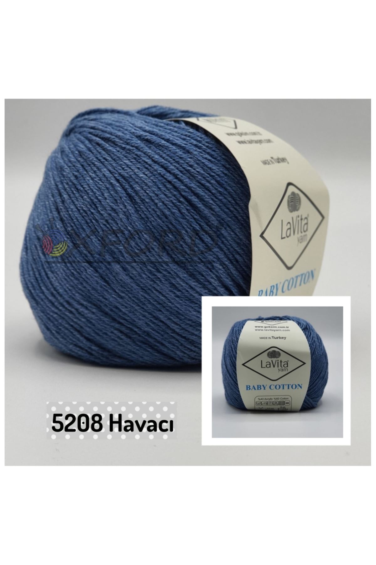 Lavita Baby Cotton 5208 Havacı Mavi