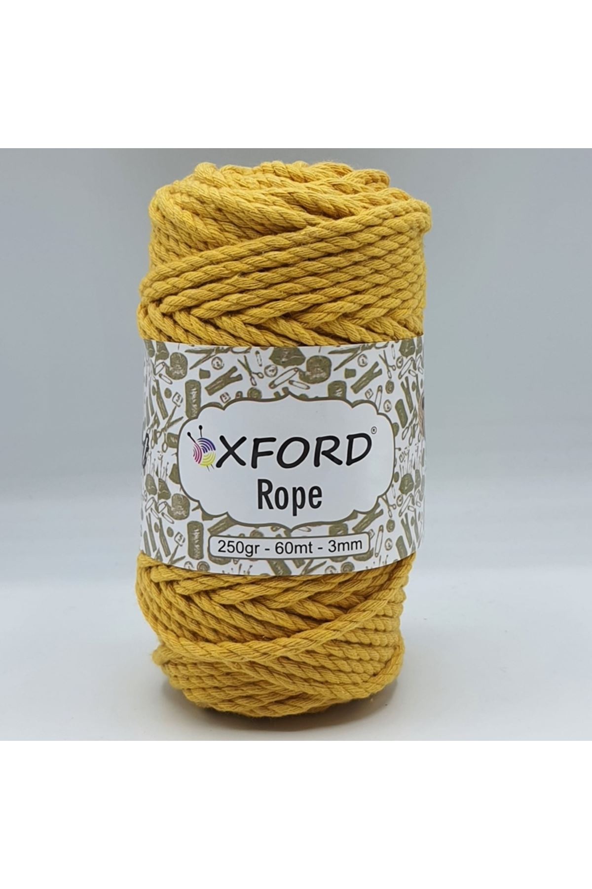 Oxford Rope 3mm 016 Sarı