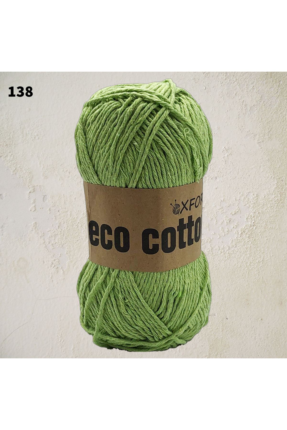 Eco Cotton 100 gram - 00138 Fıstık Yeşili