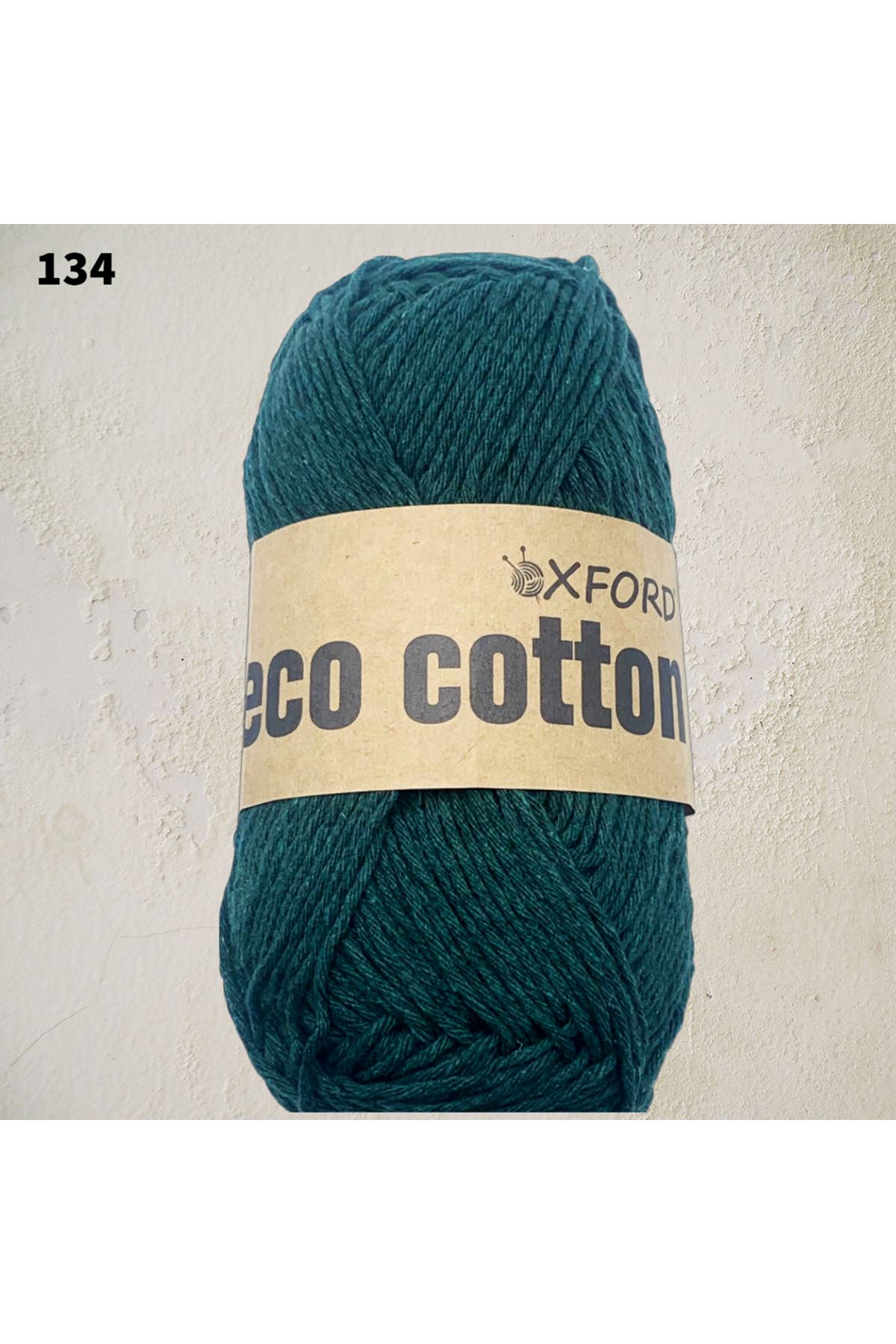 Eco Cotton 100 gram - 00134 Koyu Yeşil