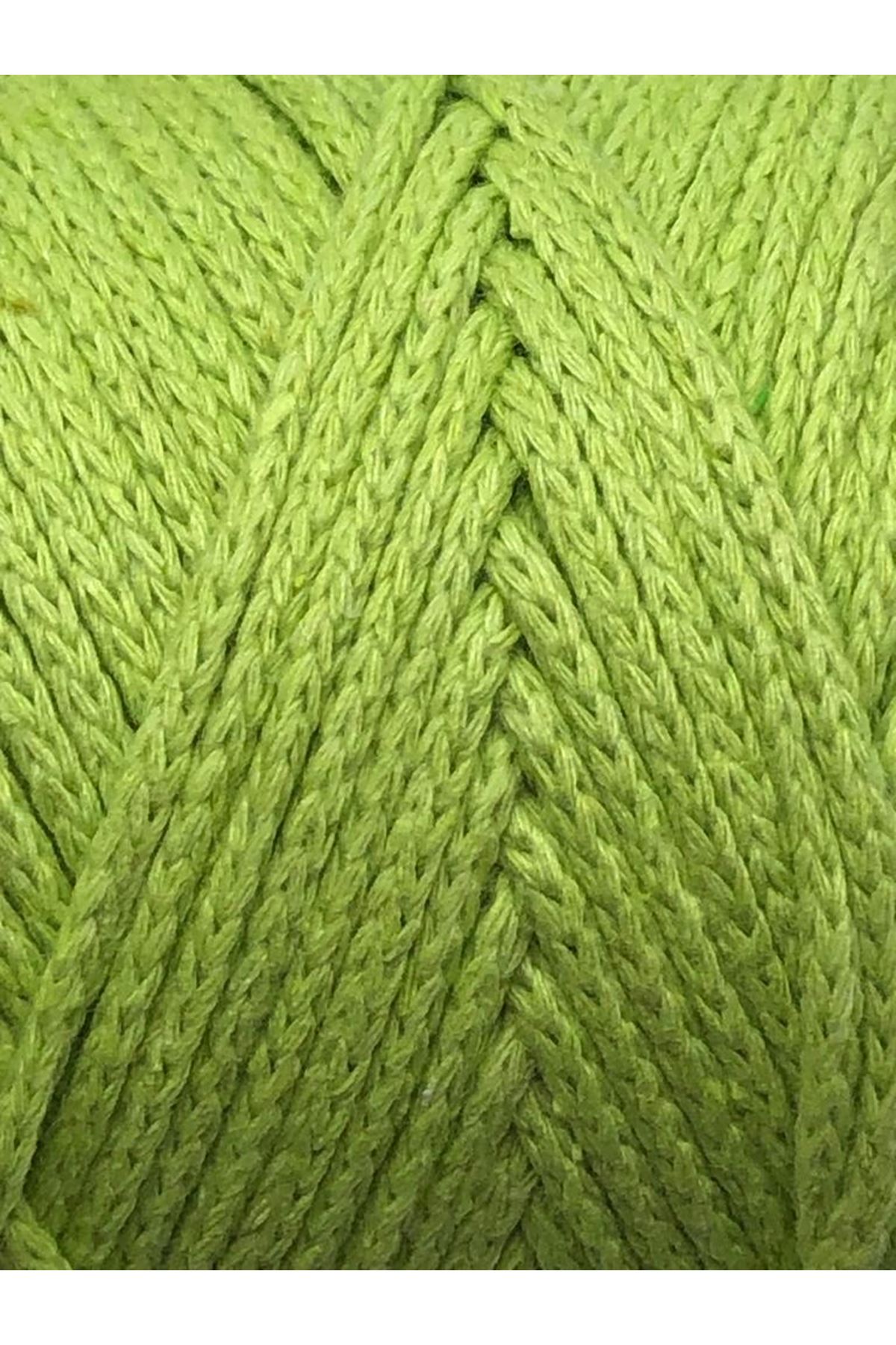 Cotton Makrome 1020 Limon Yeşili
