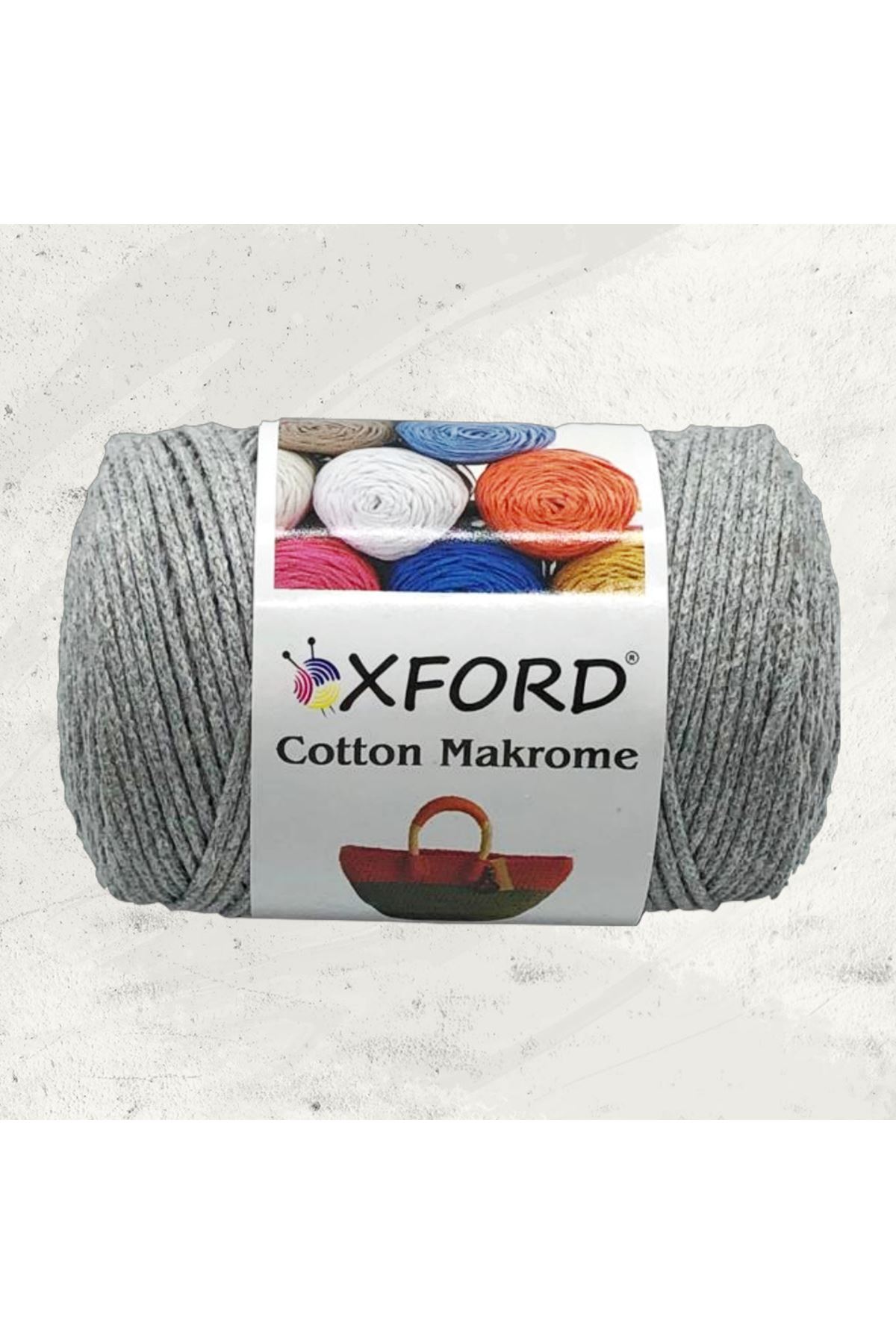 Cotton Makrome 1031 Açık Gri