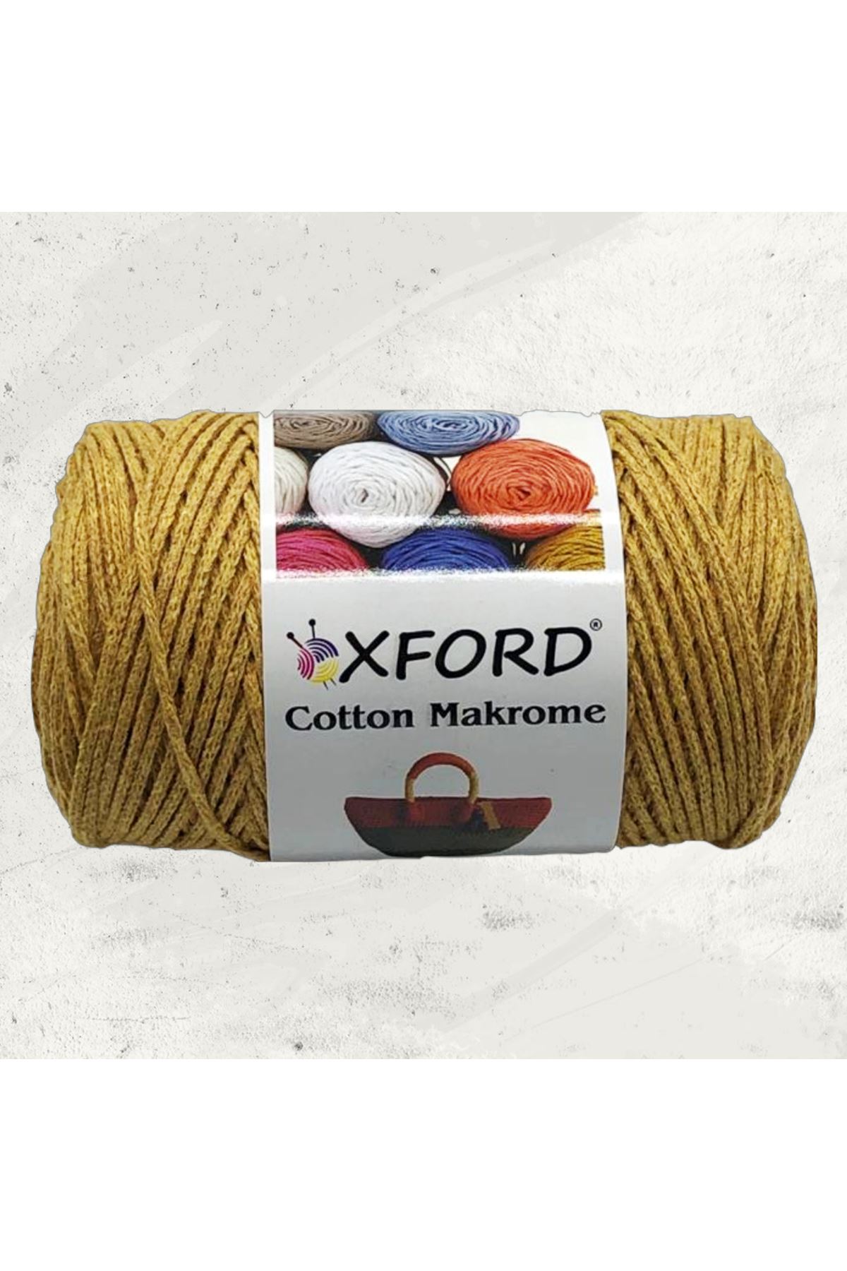 Cotton Makrome 1062 Hardal