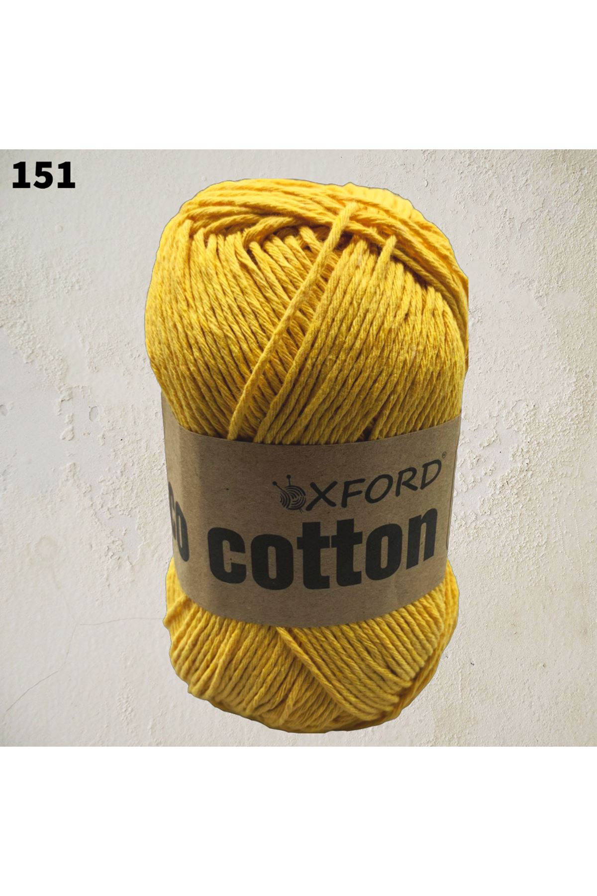 Eco Cotton 100 gram - 00151 Koyu Sarı