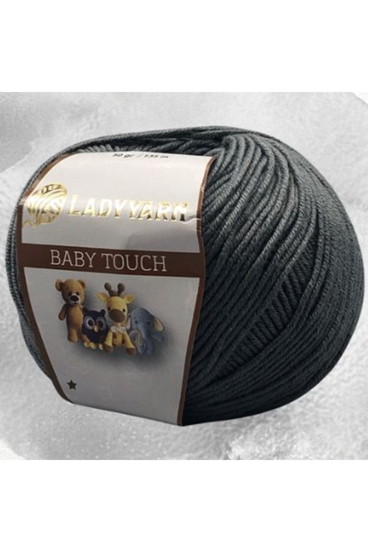 Lady Yarn Baby Touch Amigurumi CA032 Antrasit