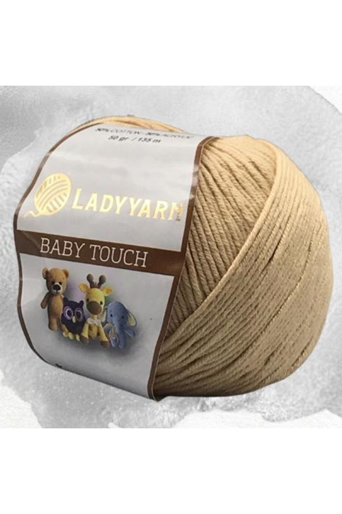 Lady Yarn Baby Touch Amigurumi CA003 Nohut