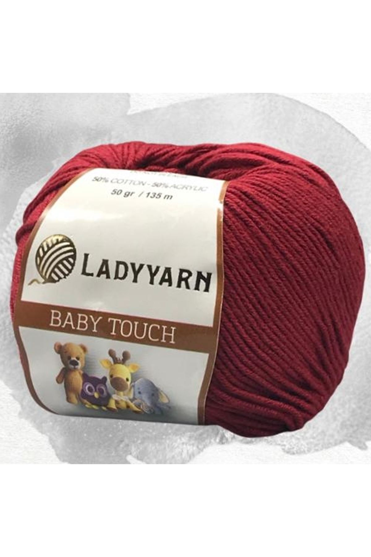 Lady Yarn Baby Touch Amigurumi CA013 Bordo