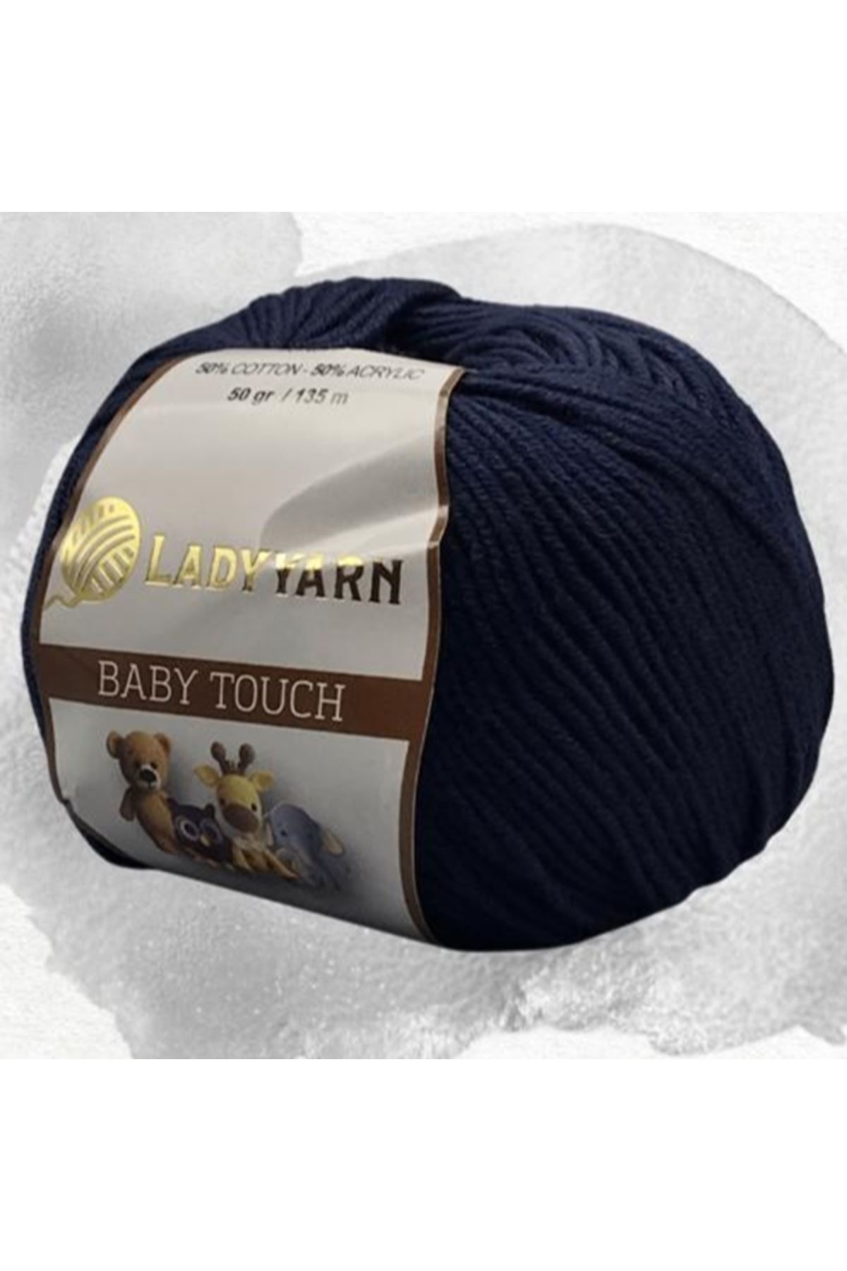 Lady Yarn Baby Touch Amigurumi CA027 Lacivert