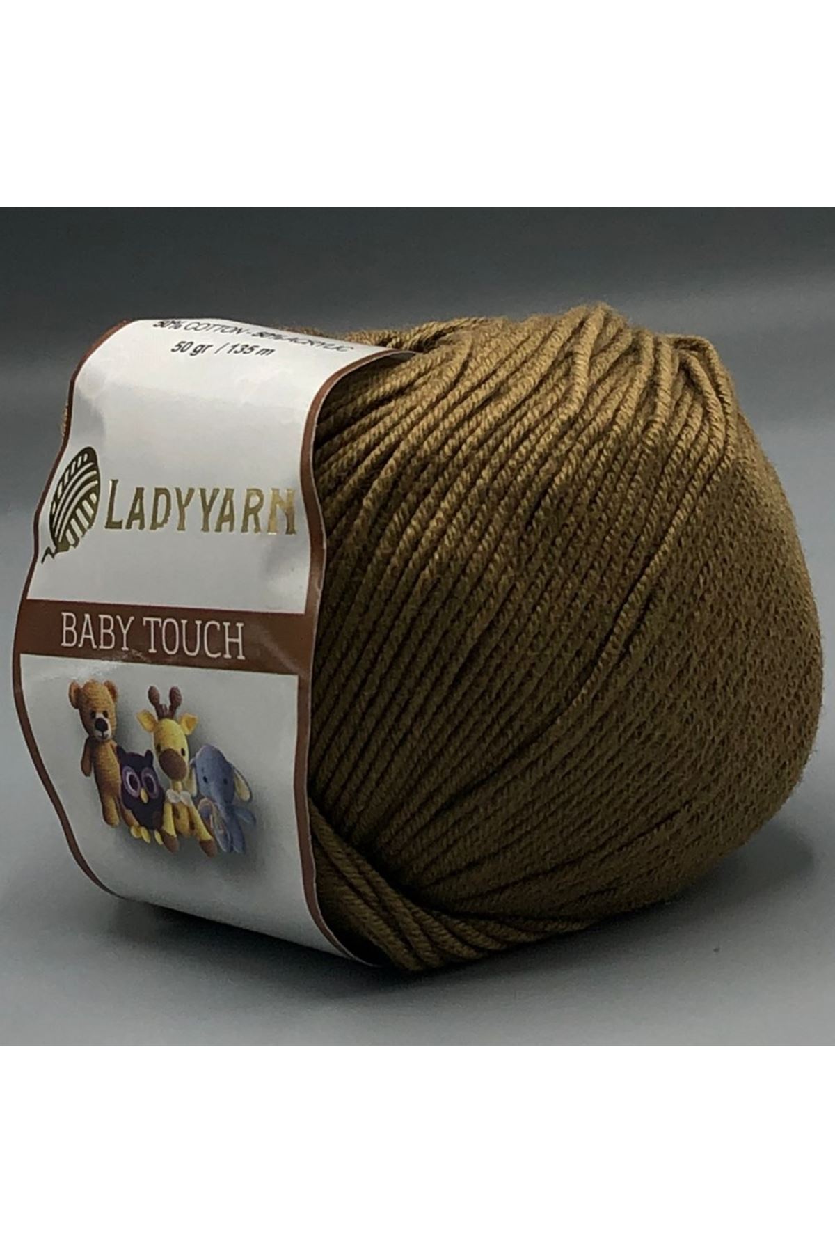 Lady Yarn Baby Touch Amigurumi CA008 Kahve