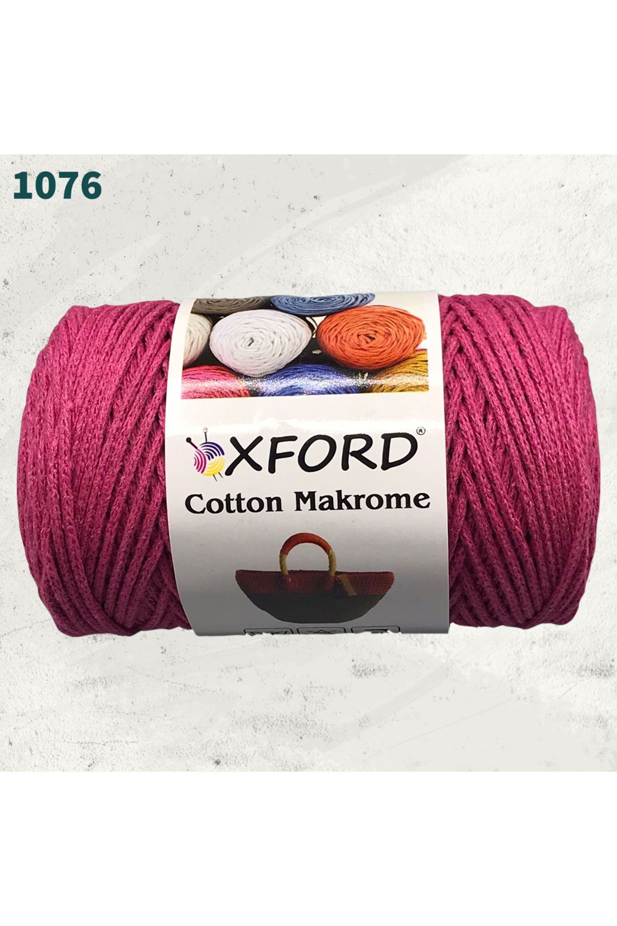 Cotton Makrome 1076 Pembe