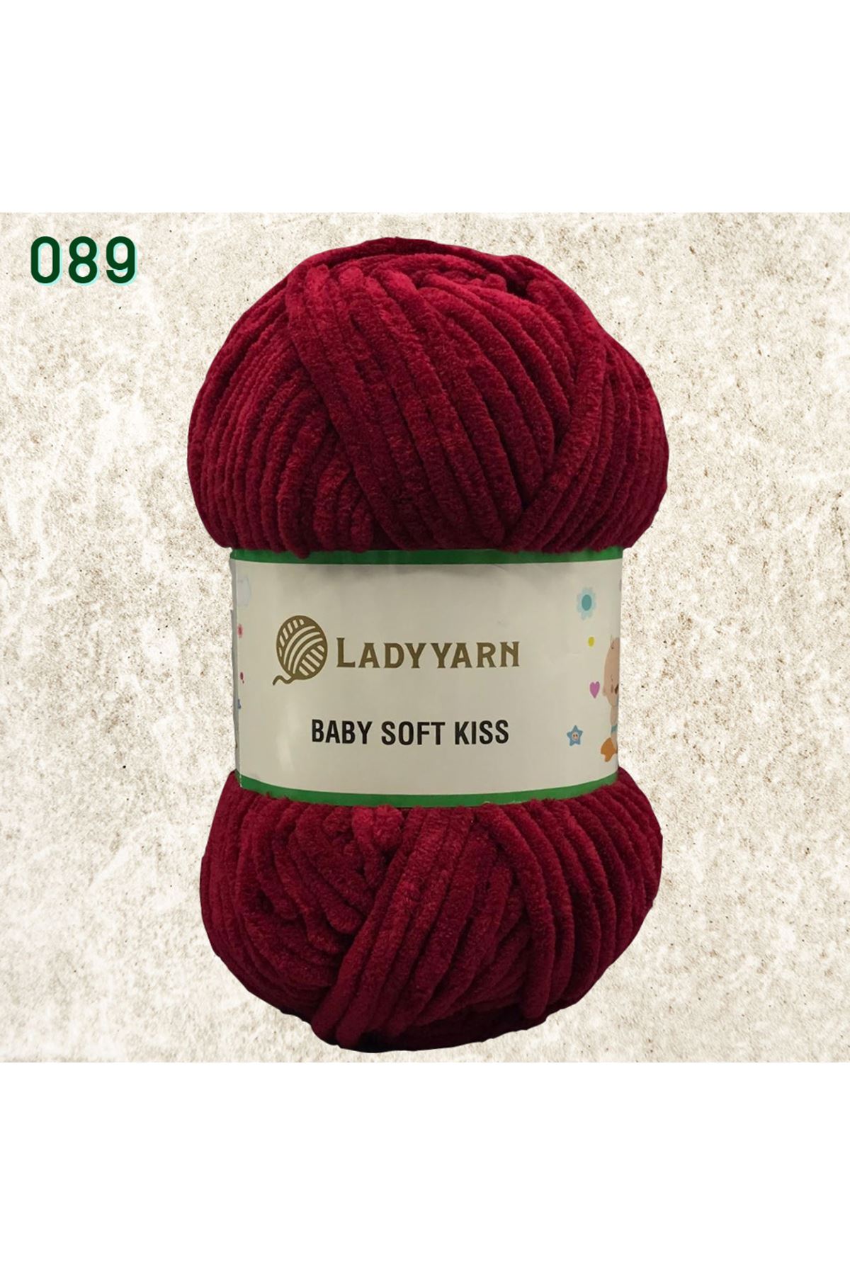 Lady Baby Kadife 089 Koyu Kırmızı