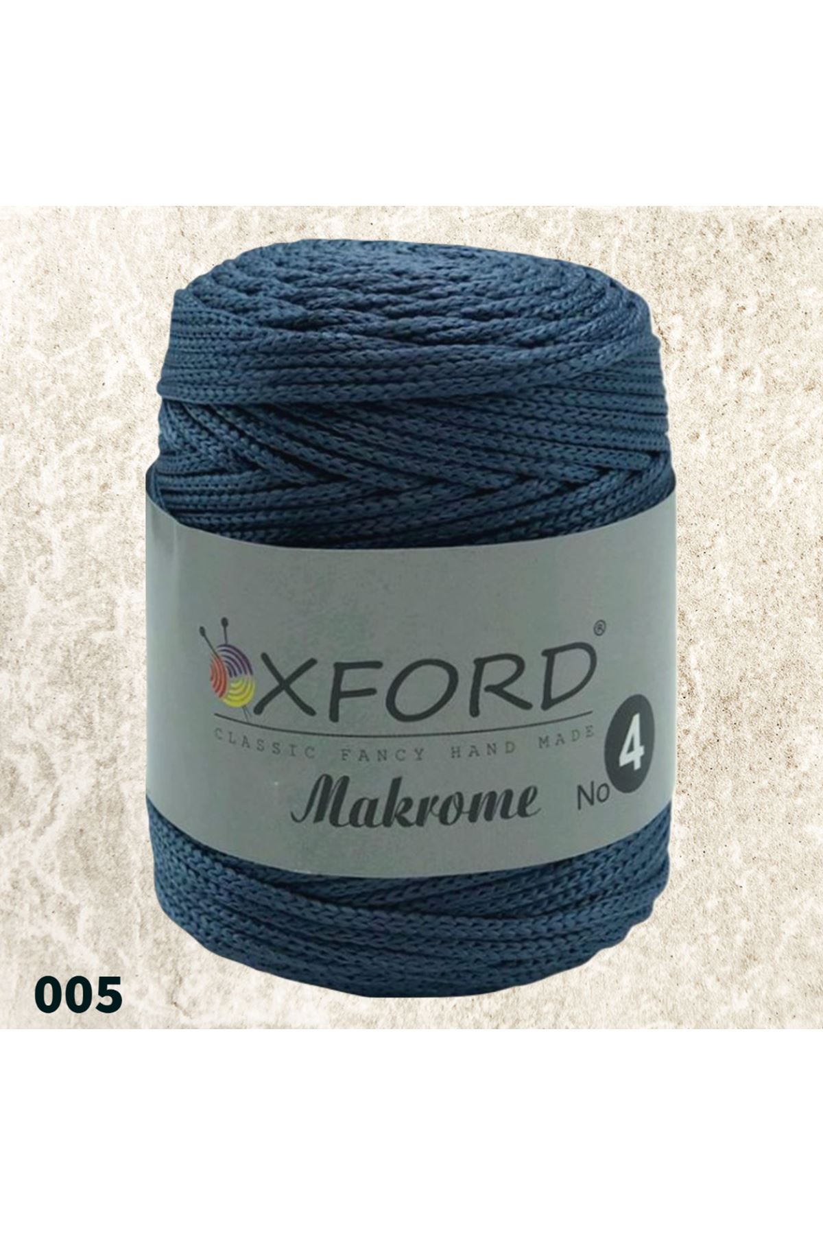 Oxford 4 No Makrome - 05 Havacı Mavi