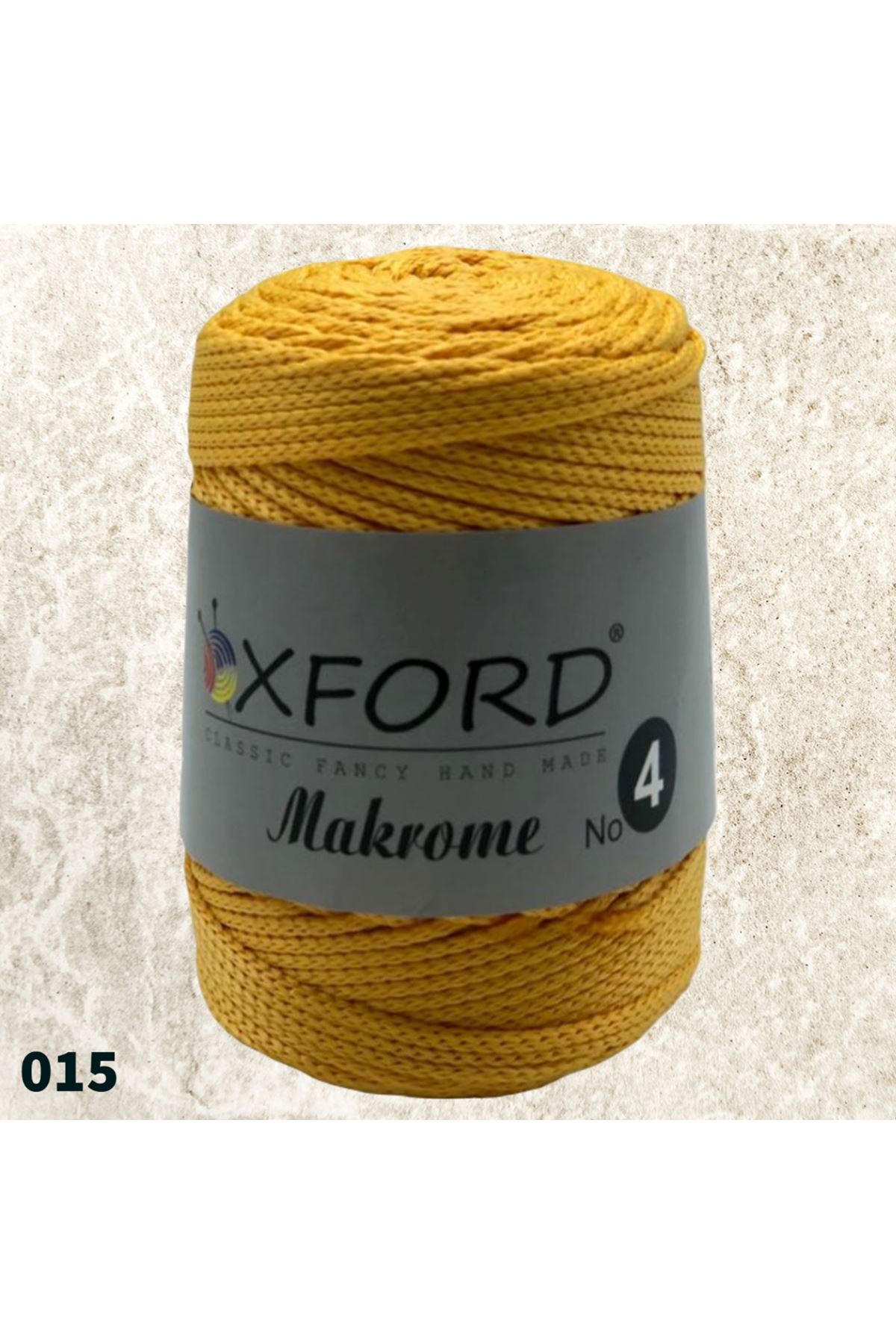 Oxford 4 No Makrome - 15 Sarı