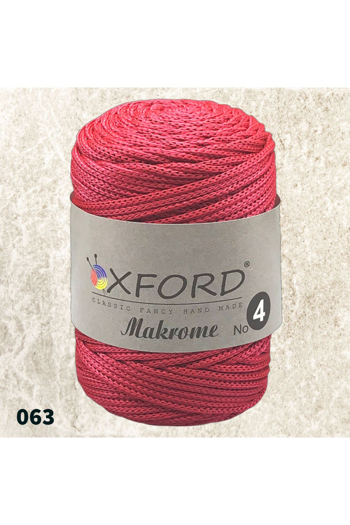 Oxford 4 No Makrome - 63 Karanfil