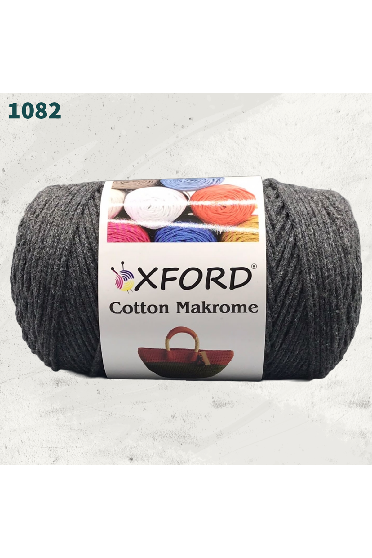 Cotton Makrome 1082 Antrasit 