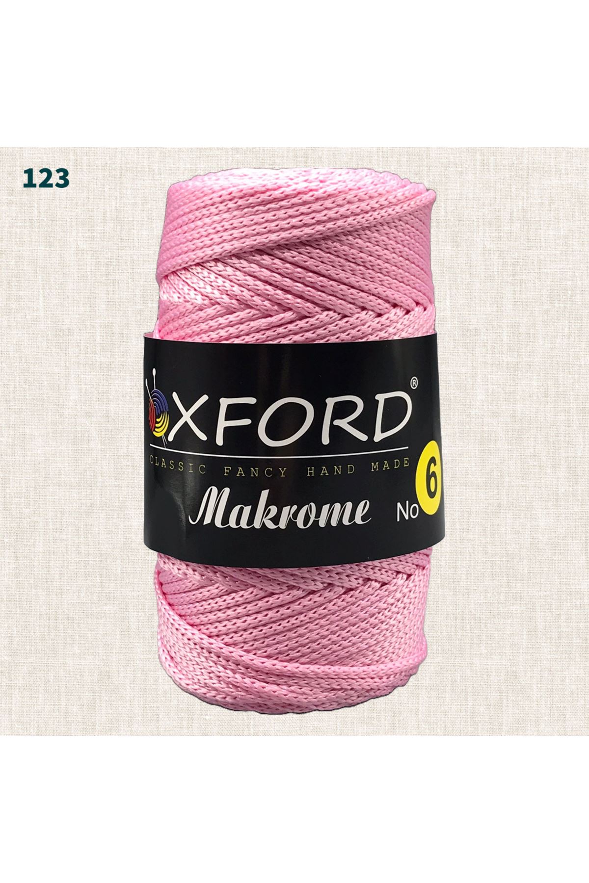 Oxford 6 No Makrome - 123 Pembe