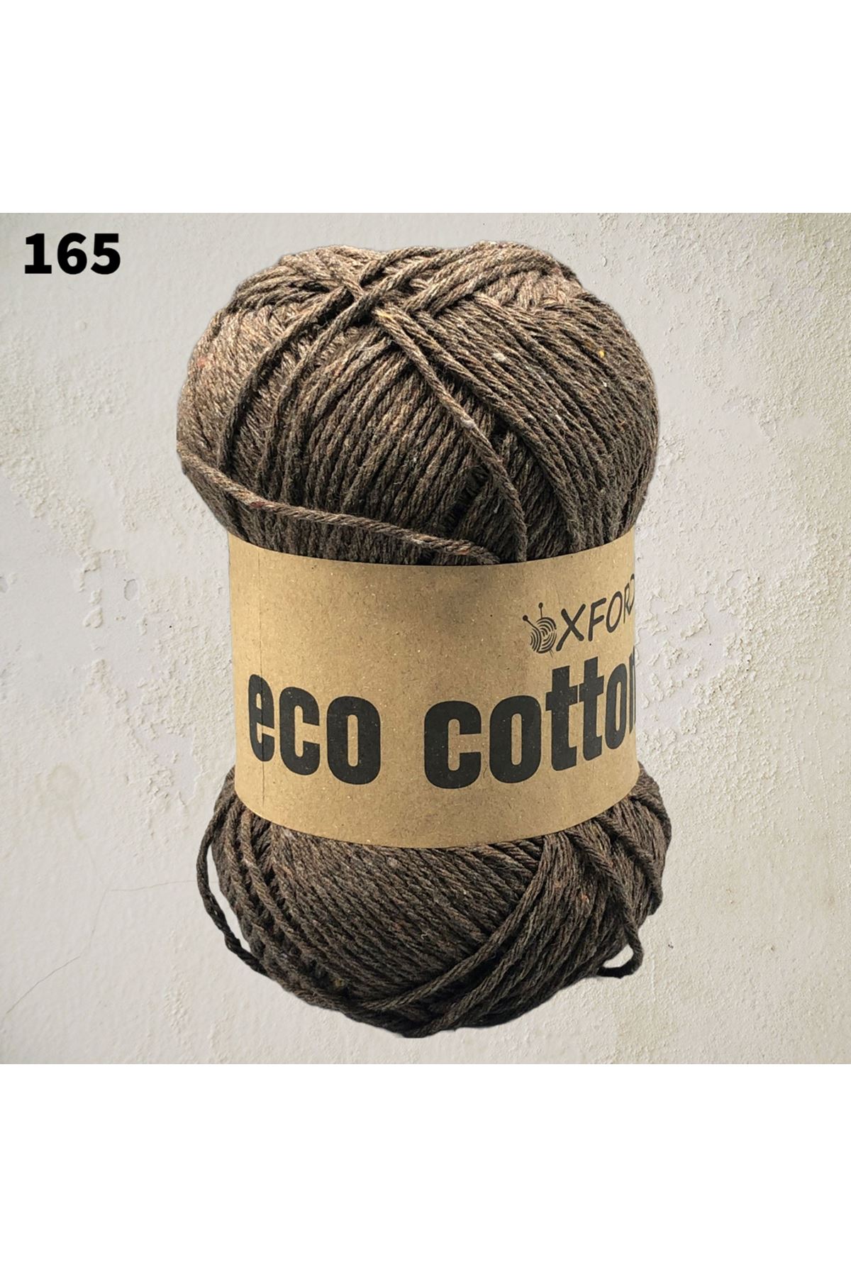 Eco Cotton 100 gram - 00165 Kahve