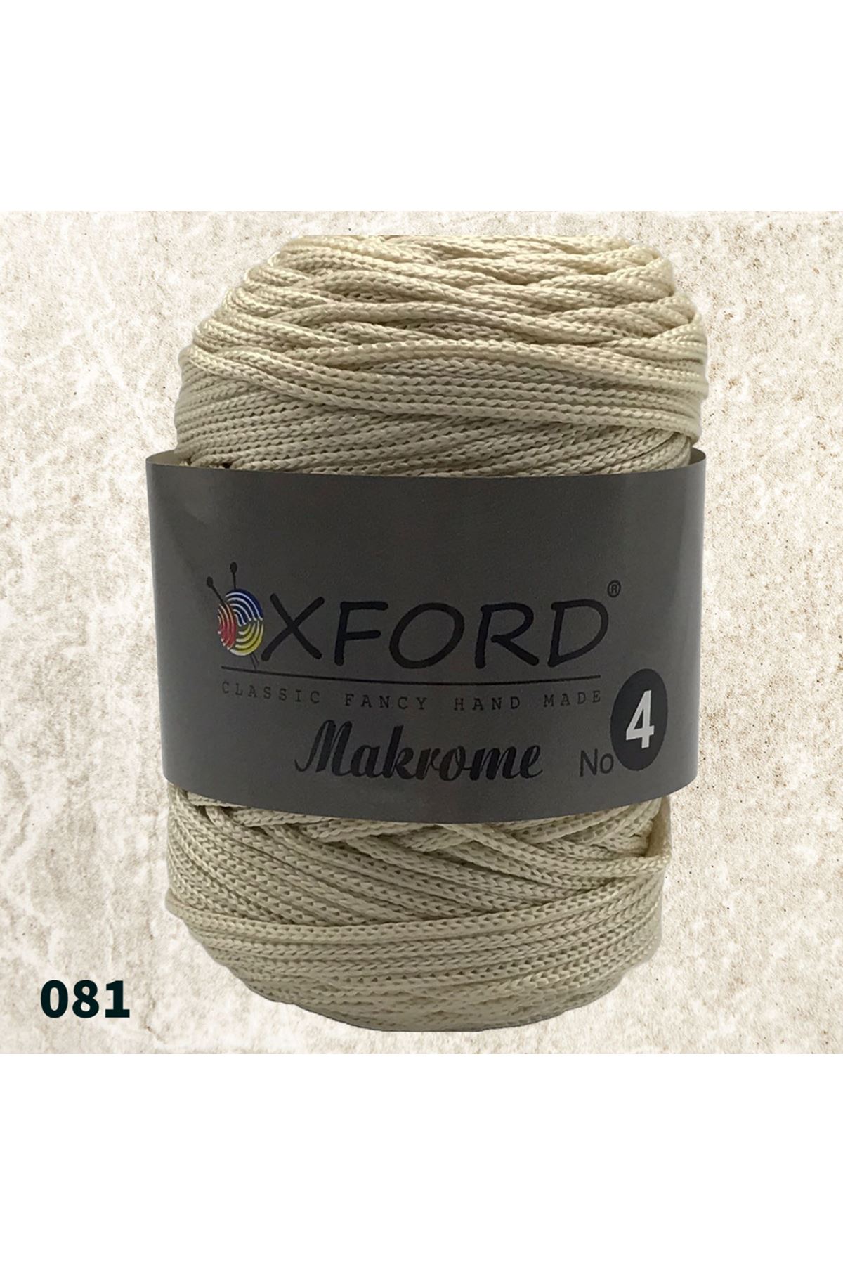 Oxford 4 No Makrome - 81 Koyu Krem