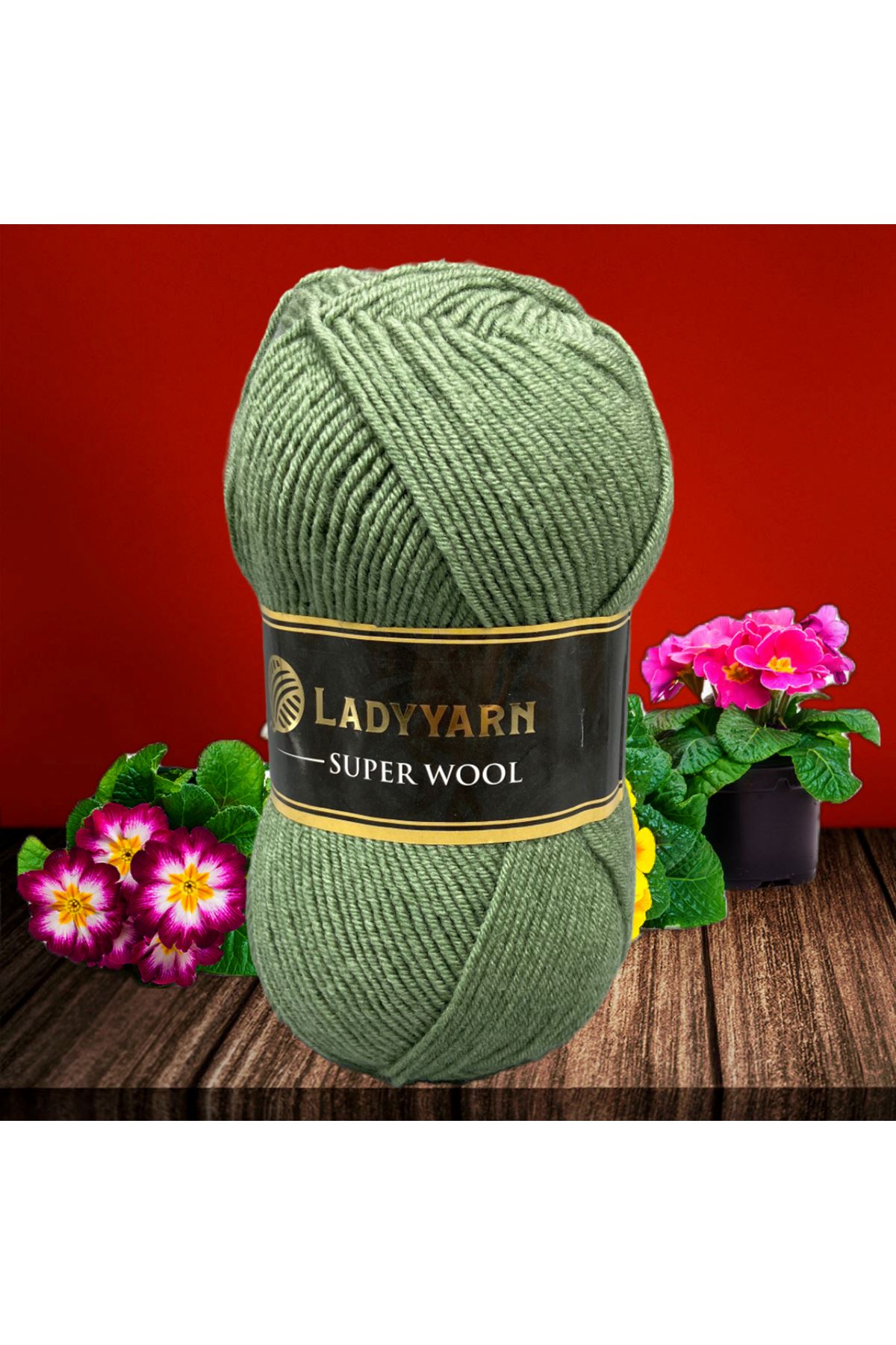 Lady Yarn Super Wool NW011 Çağla Yeşil