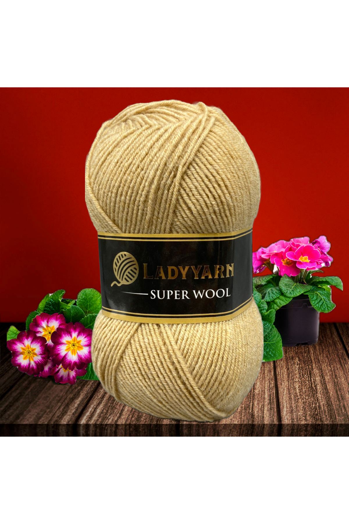 Lady Yarn Super Wool NW013 Nohut