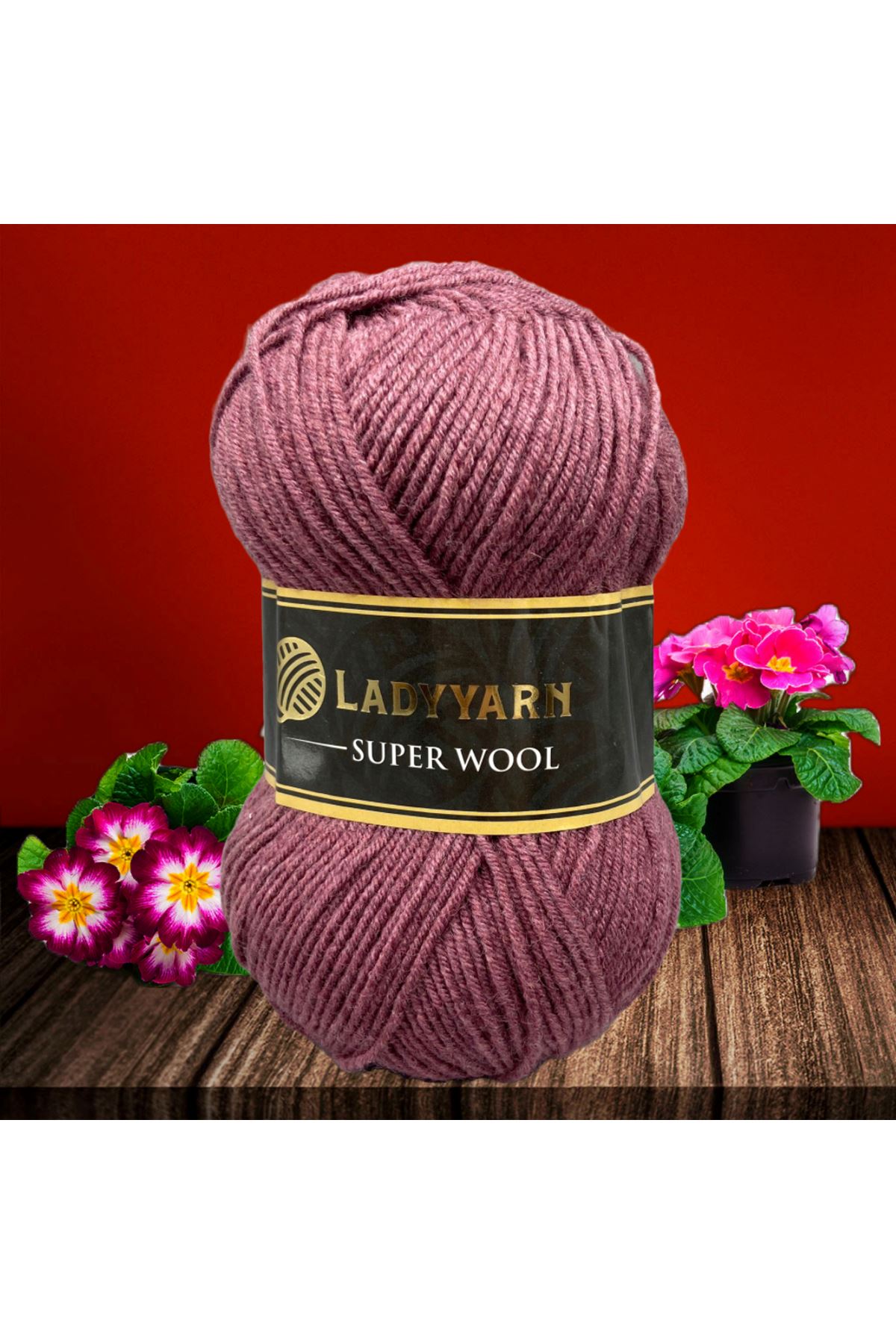 Lady Yarn Super Wool NW015 Gülkurusu