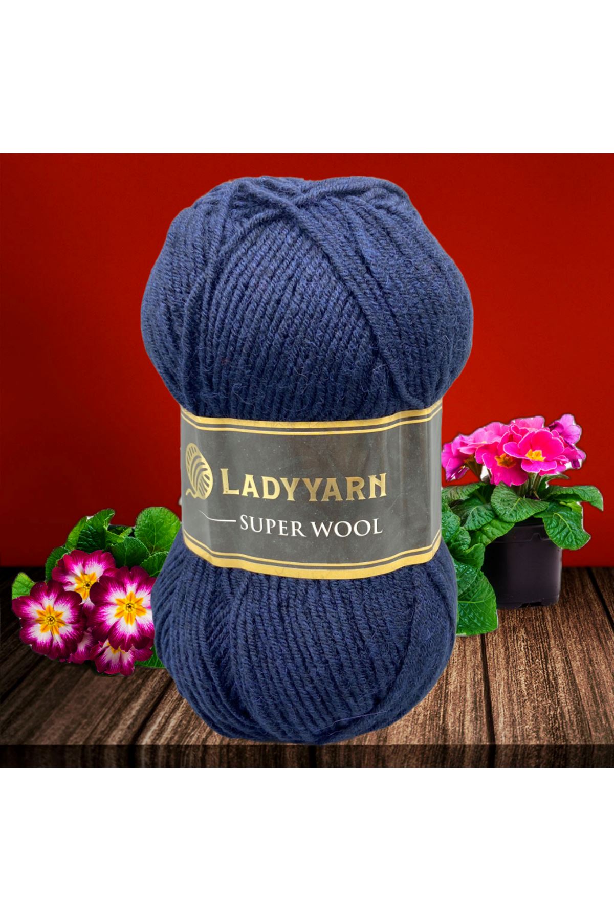 Lady Yarn Super Wool NW020 Lacivert