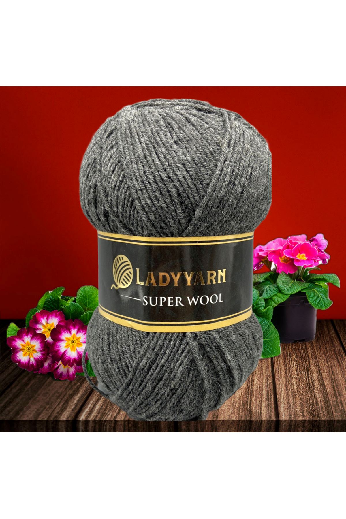 Lady Yarn Super Wool NW023 Füme