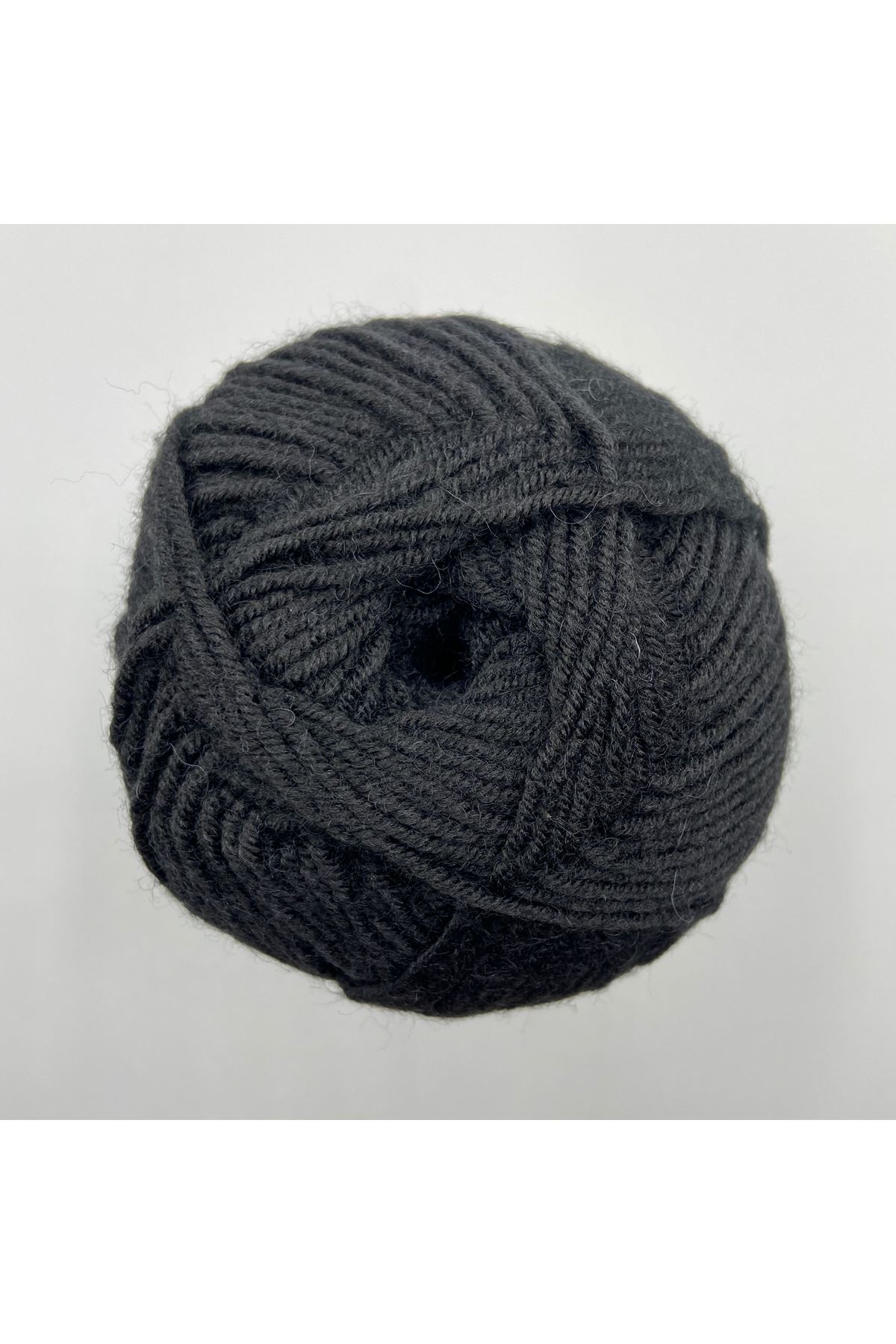 Lady Yarn Super Wool NW024 Siyah