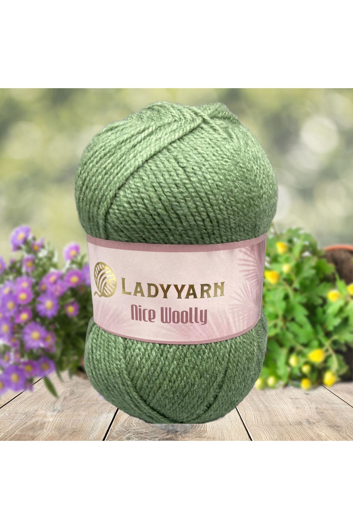 Lady Yarn Nice Woolly NW011 Çağla Yeşil