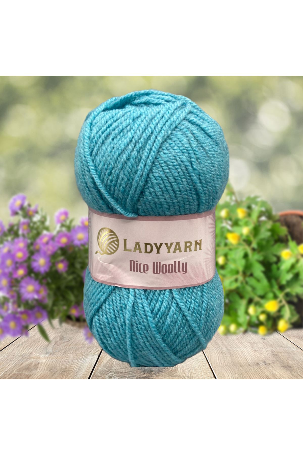 Lady Yarn Nice Woolly NW018 Açık Mavi