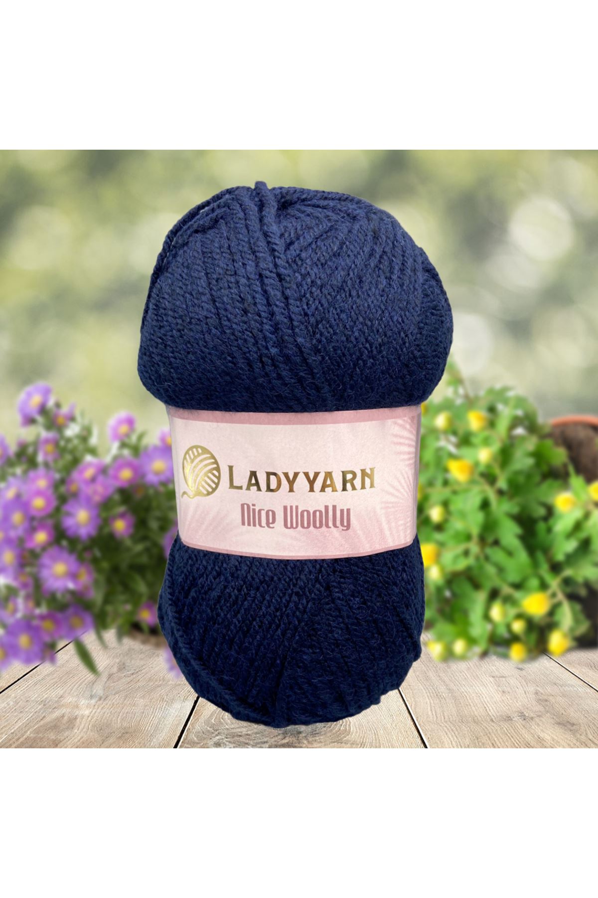 Lady Yarn Nice Woolly NW020 Lacivert