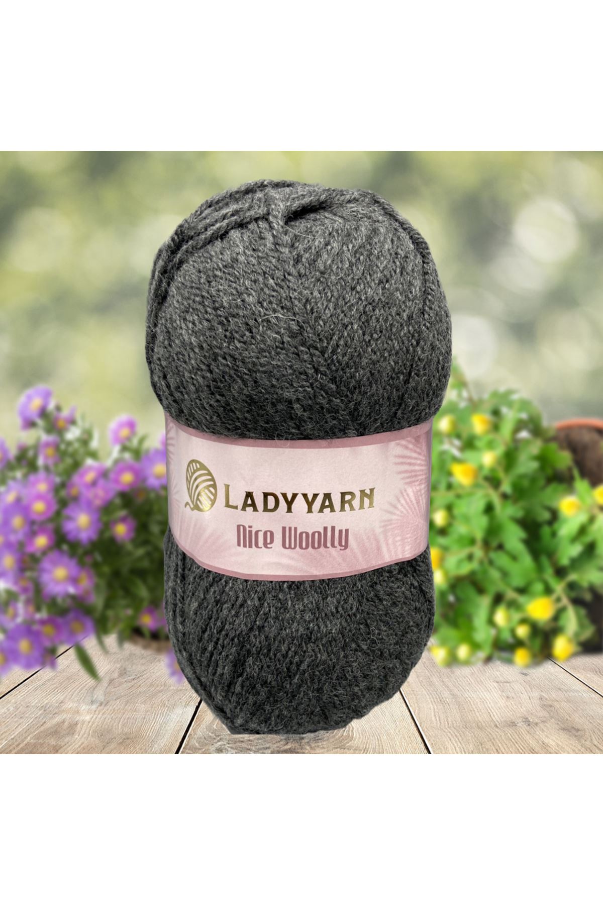 Lady Yarn Nice Woolly NW023 Füme