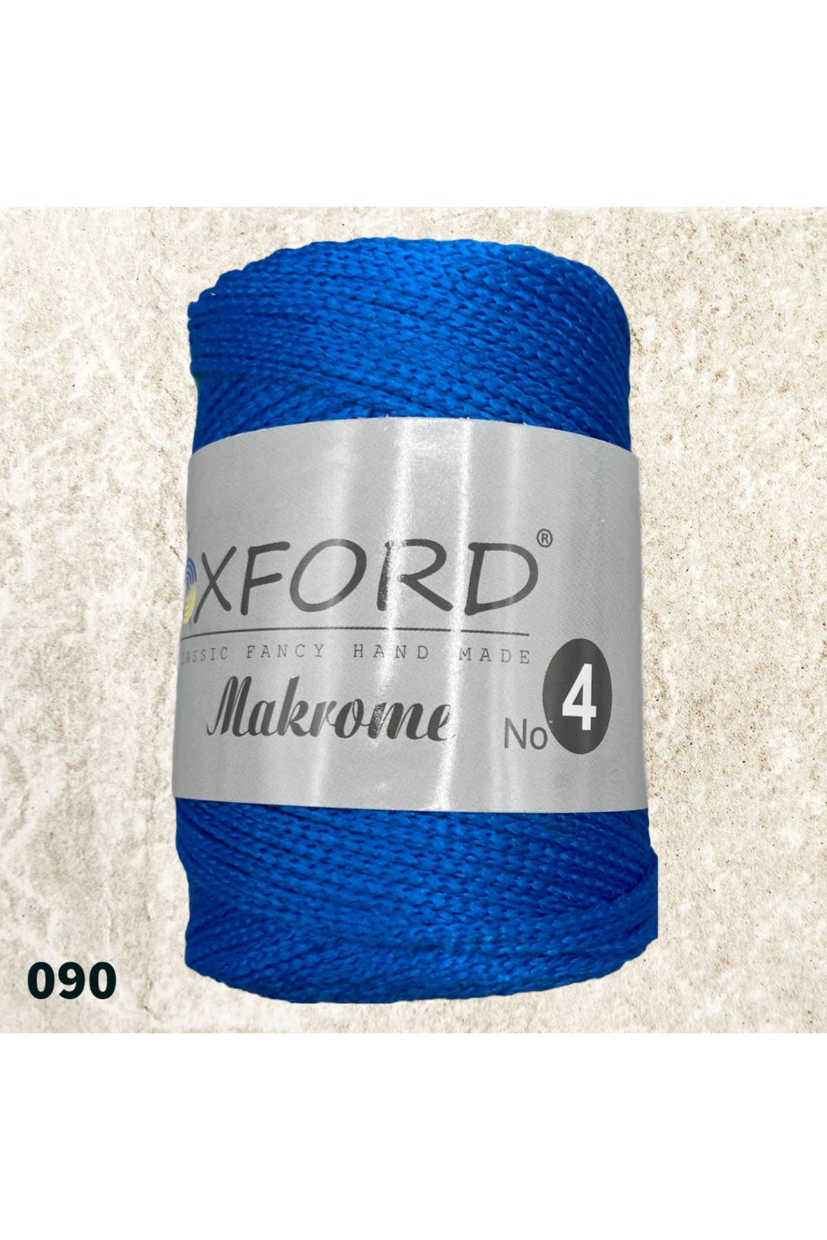 Oxford 4 No Makrome - 90 Petrol Mavi