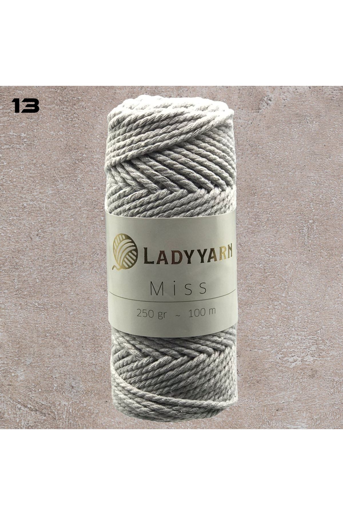 Lady Yarn Miss 13 Açık Gri