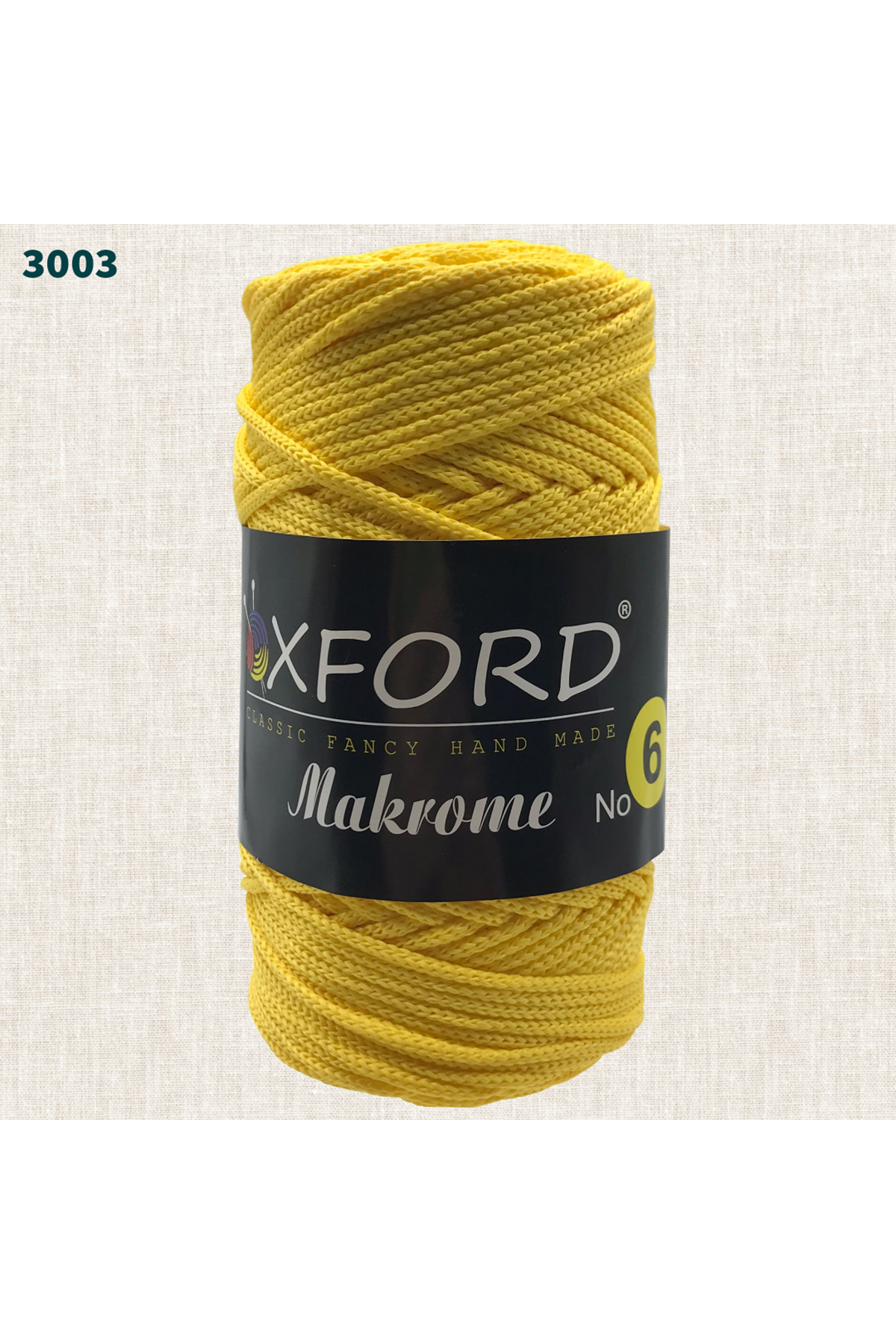 Oxford 6 No Makrome - 3003 Sarı