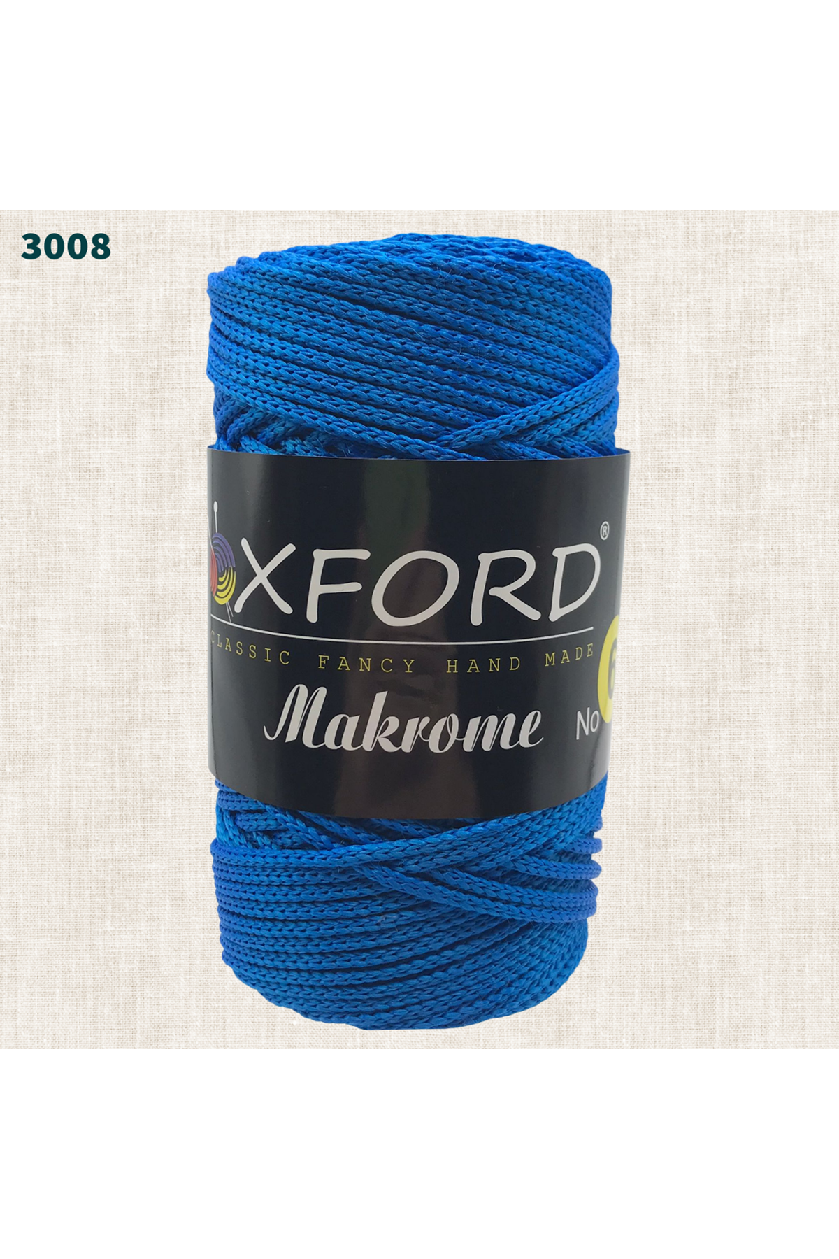 Oxford 6 No Makrome - 3008 Saks Mavi