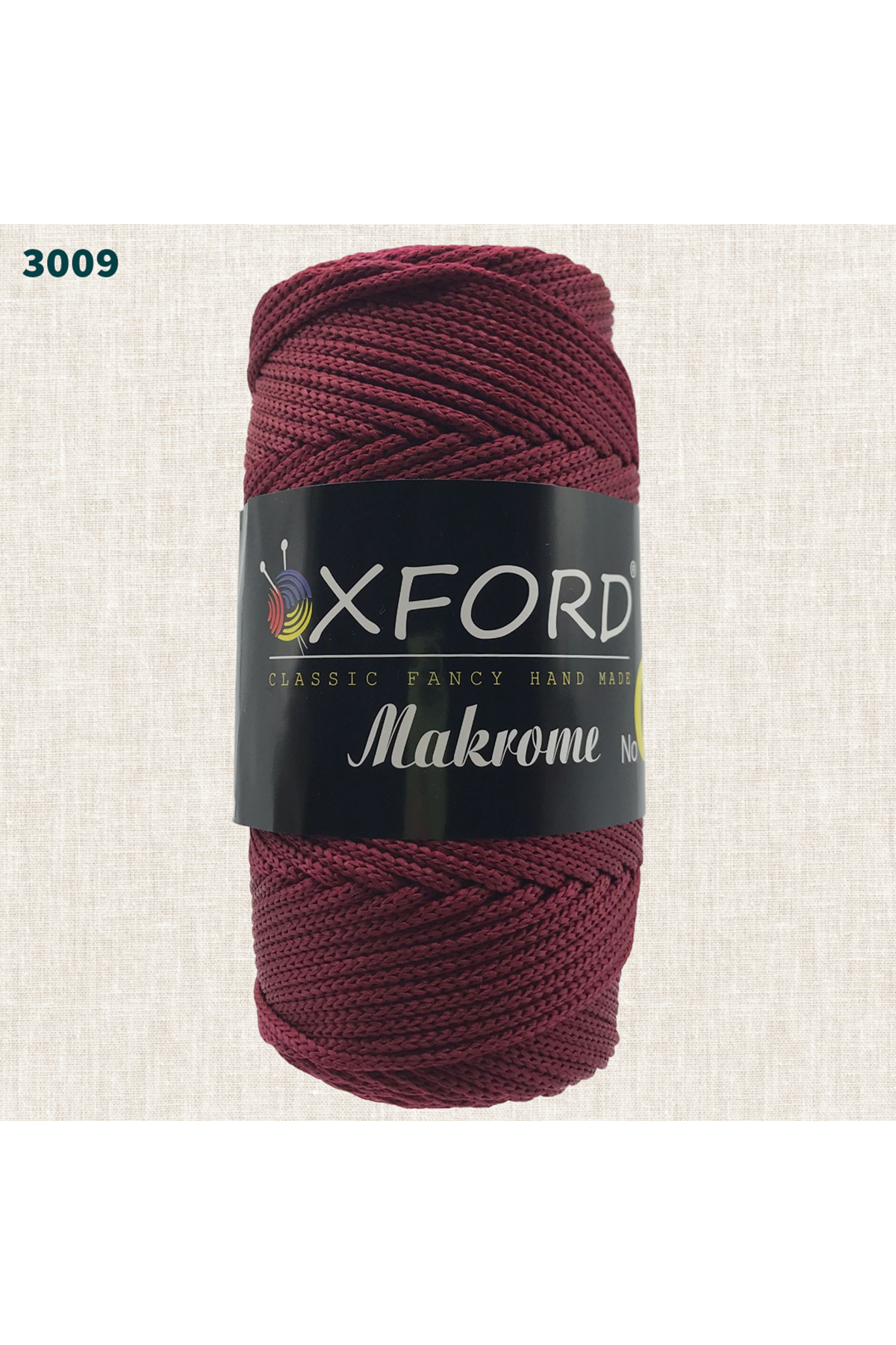 Oxford 6 No Makrome - 3009 Bordo