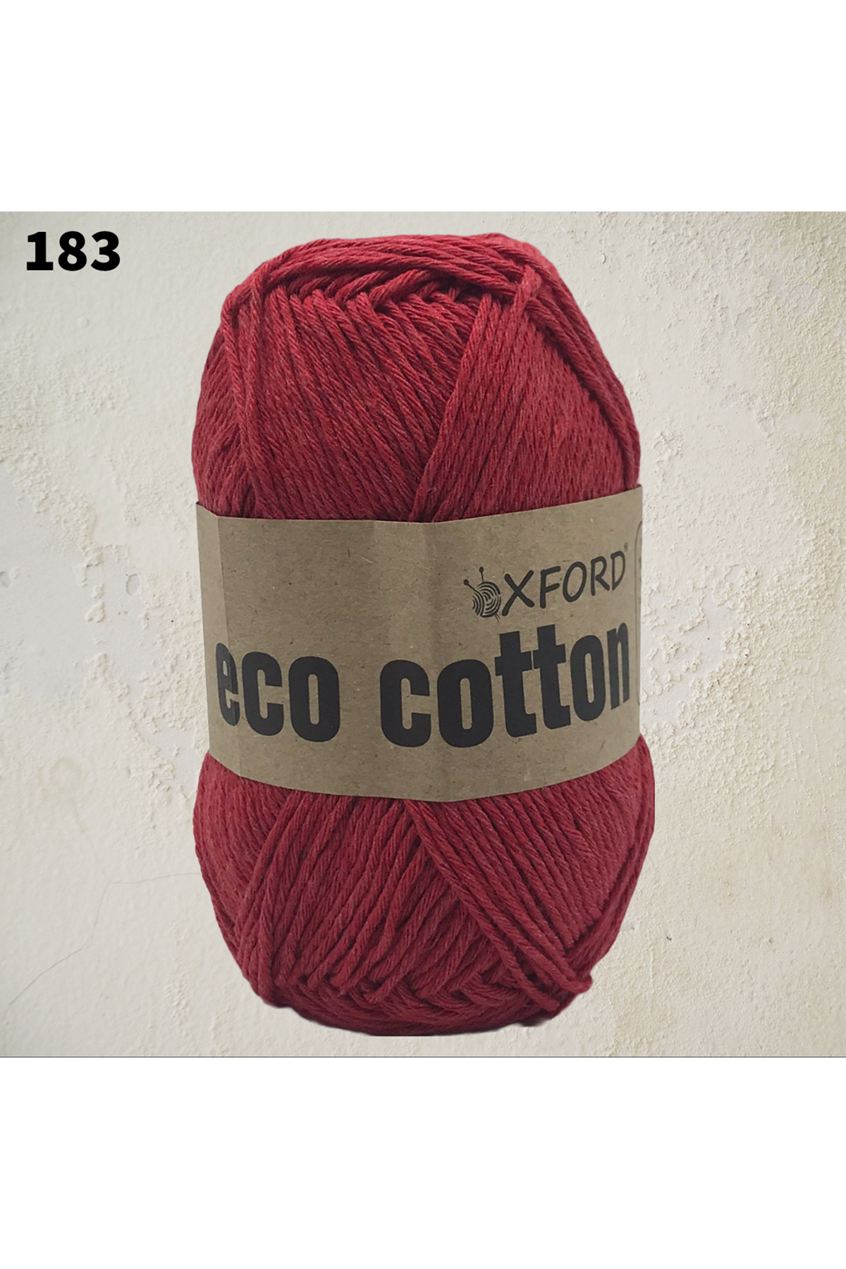 Eco Cotton 100 gram - 00183 Canlı Kırmızı