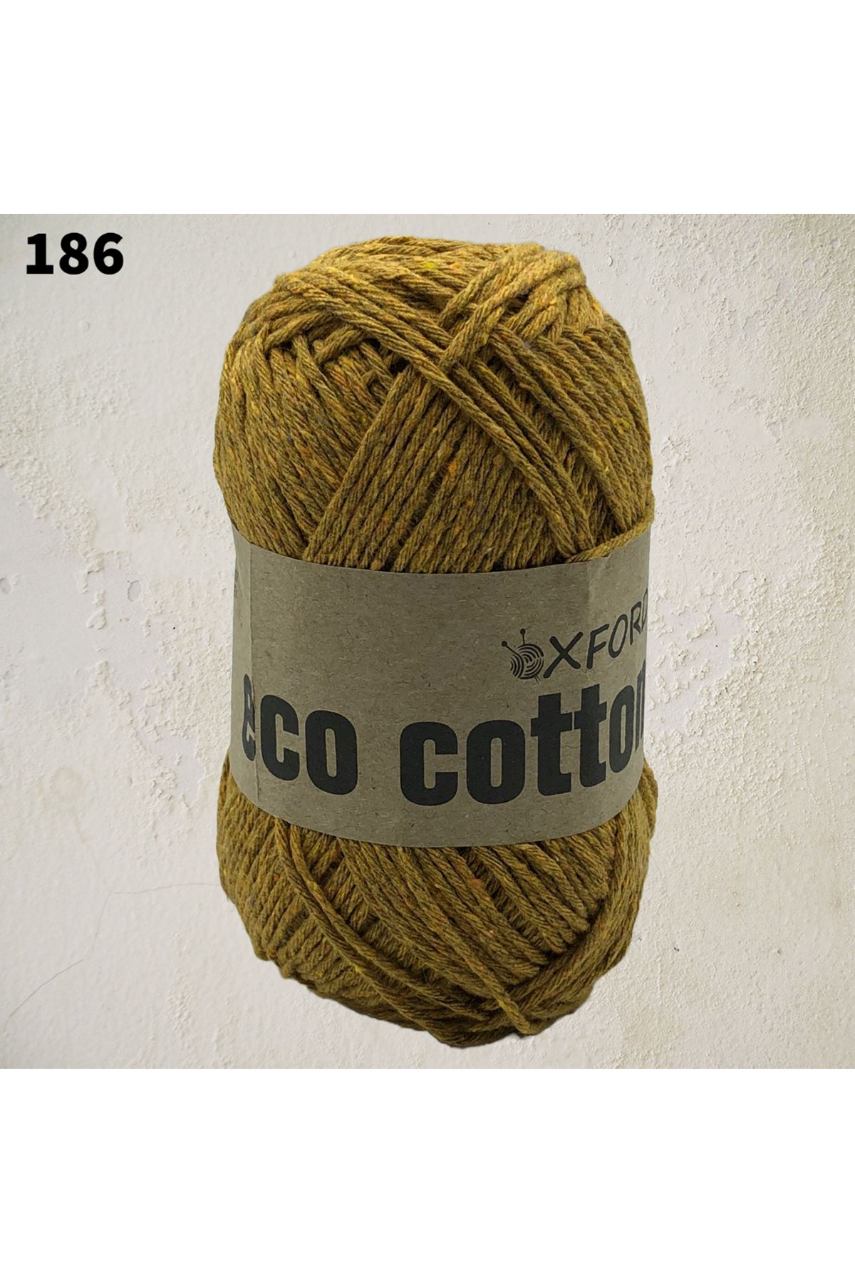Eco Cotton 100 gram - 00186 Koyu Hardal