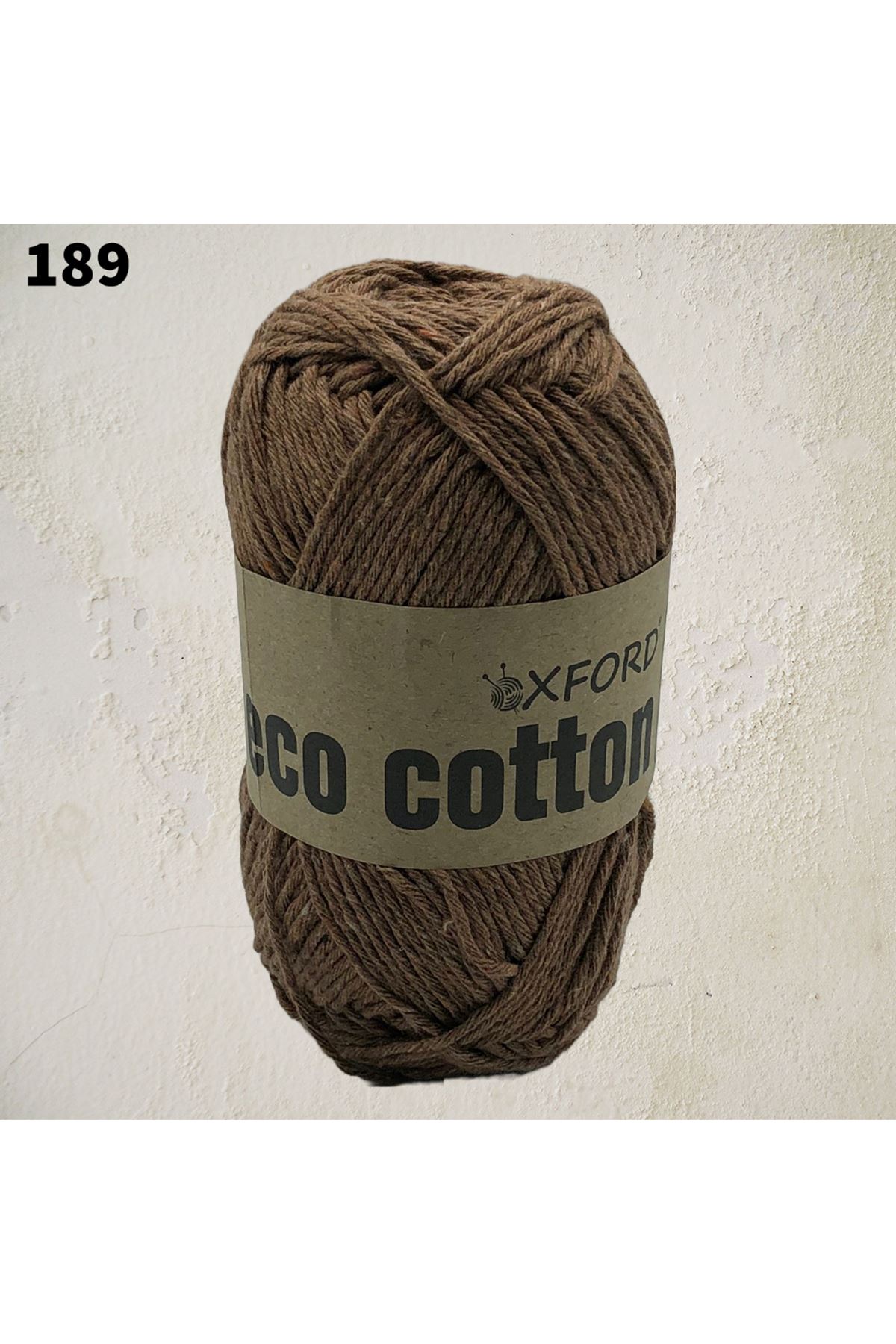 Eco Cotton 100 gram - 00189 Çikolata