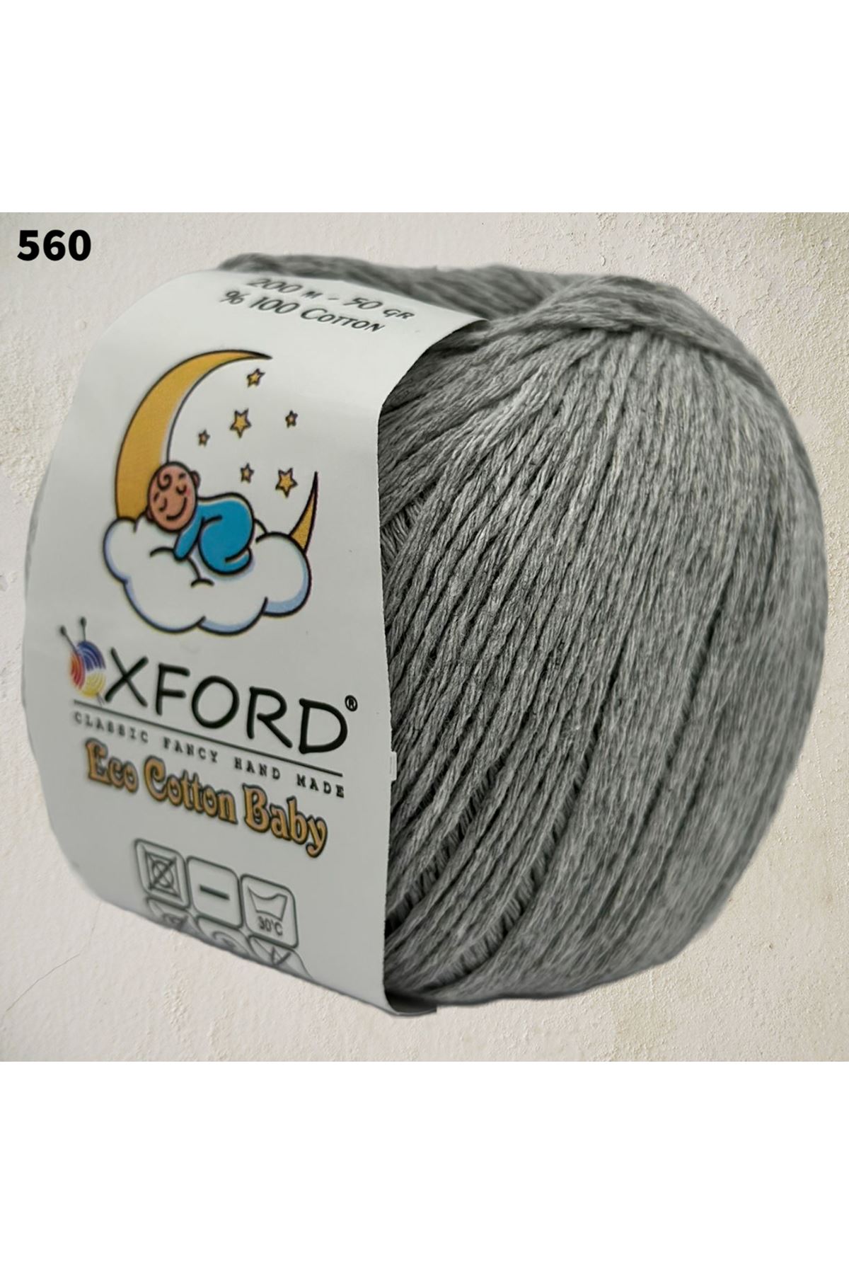 Eco Cotton Baby - 560 Orta Gri