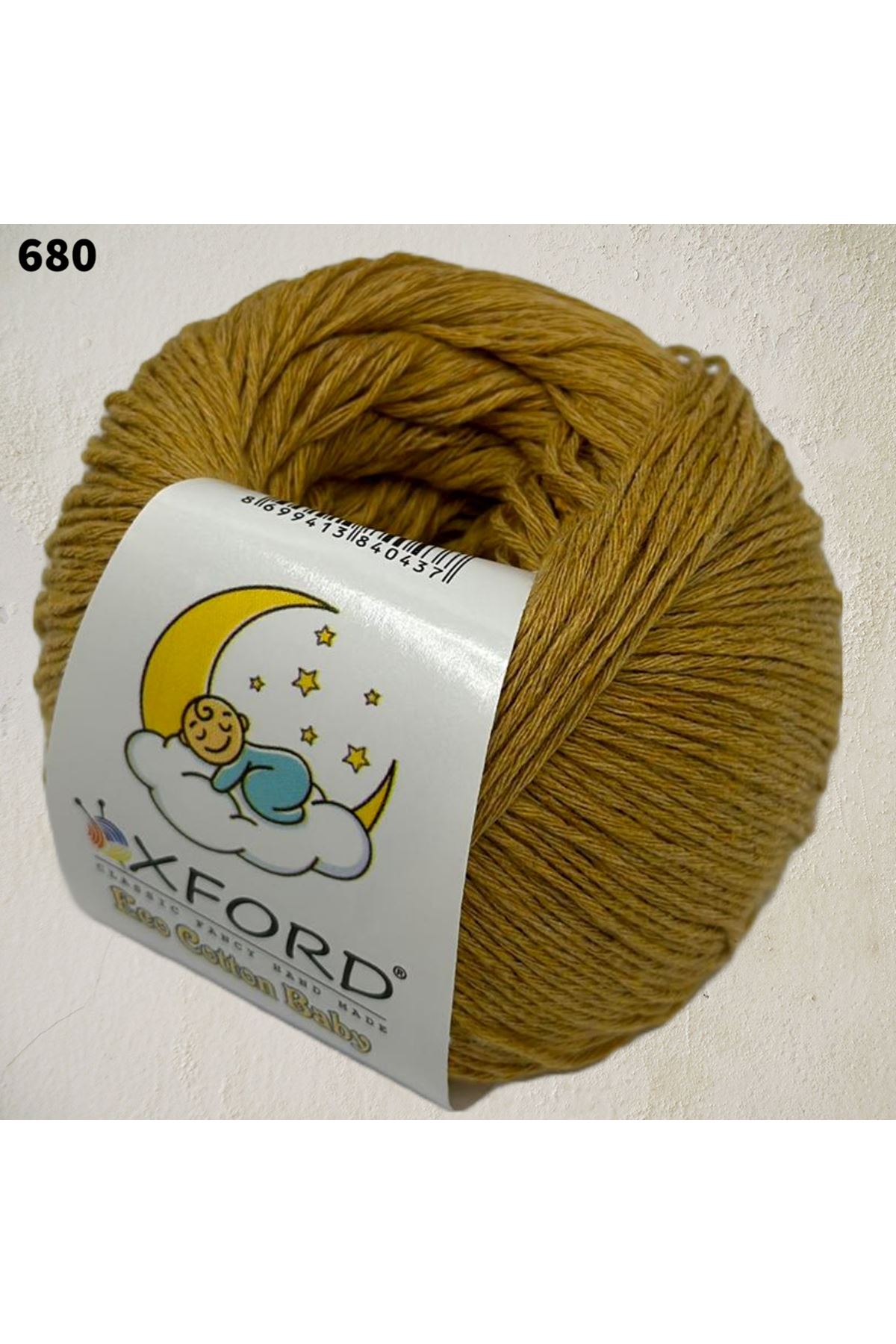 Eco Cotton Baby - 680 Koyu Hardal