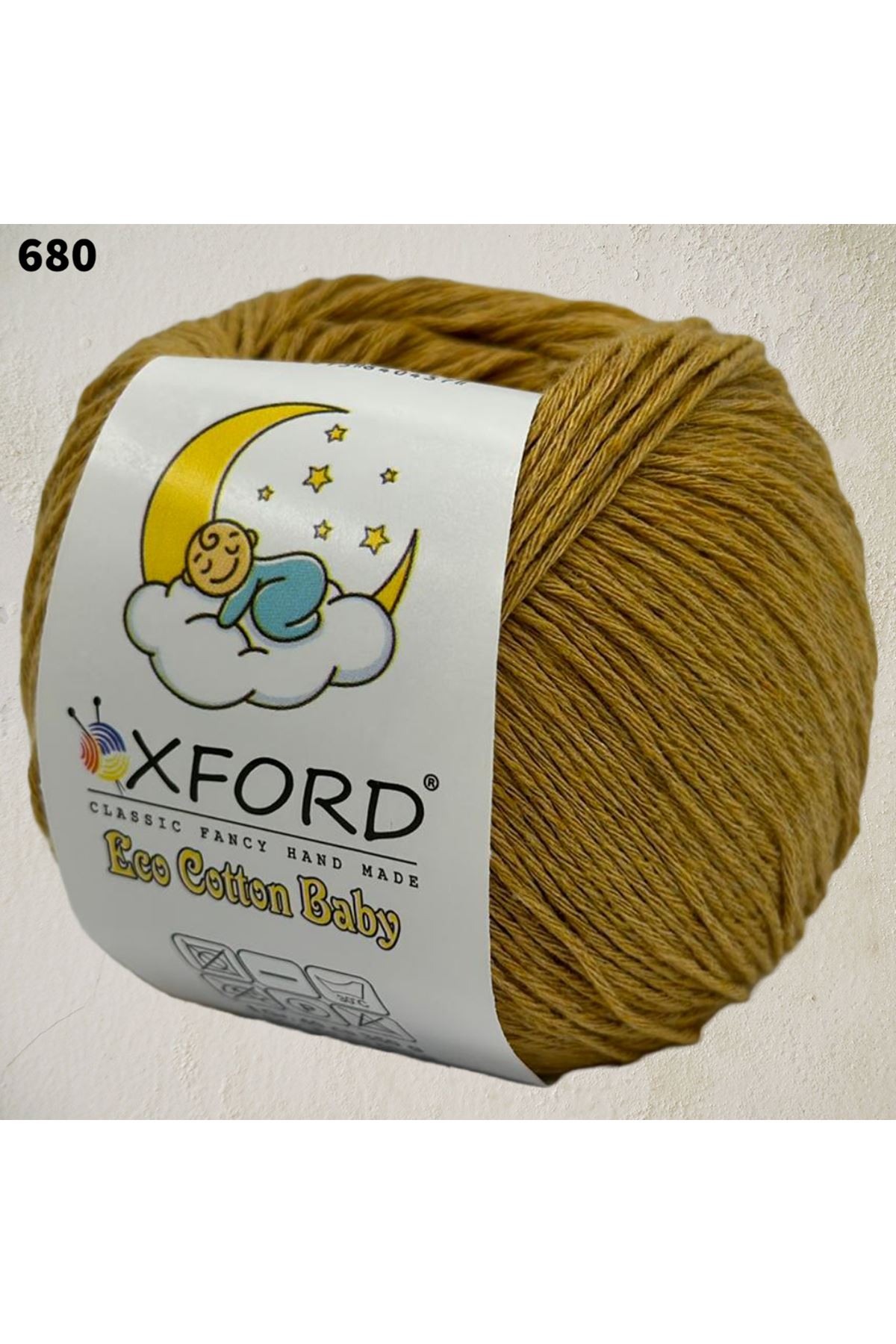 Eco Cotton Baby - 680 Koyu Hardal