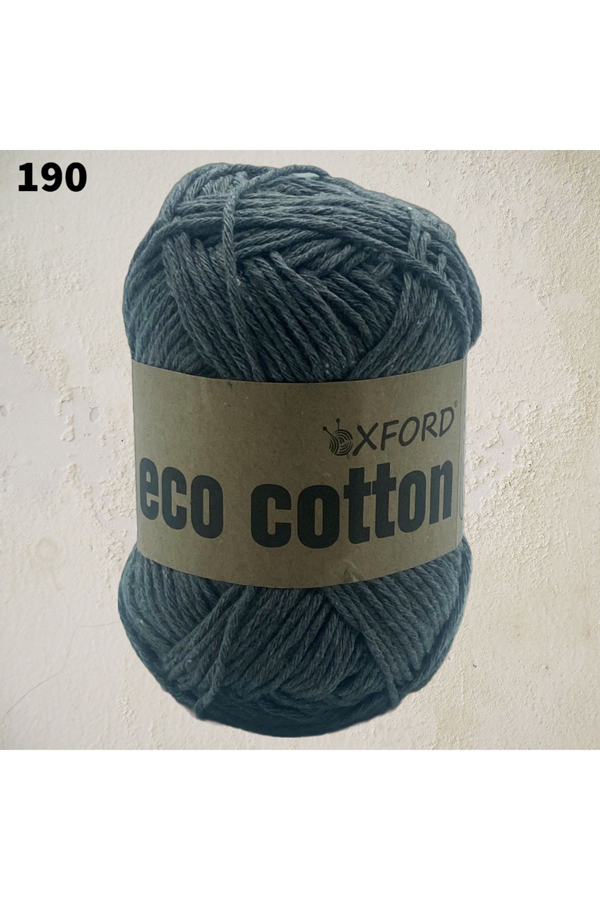 Eco Cotton 100 gram - 00190 Koyu Füme
