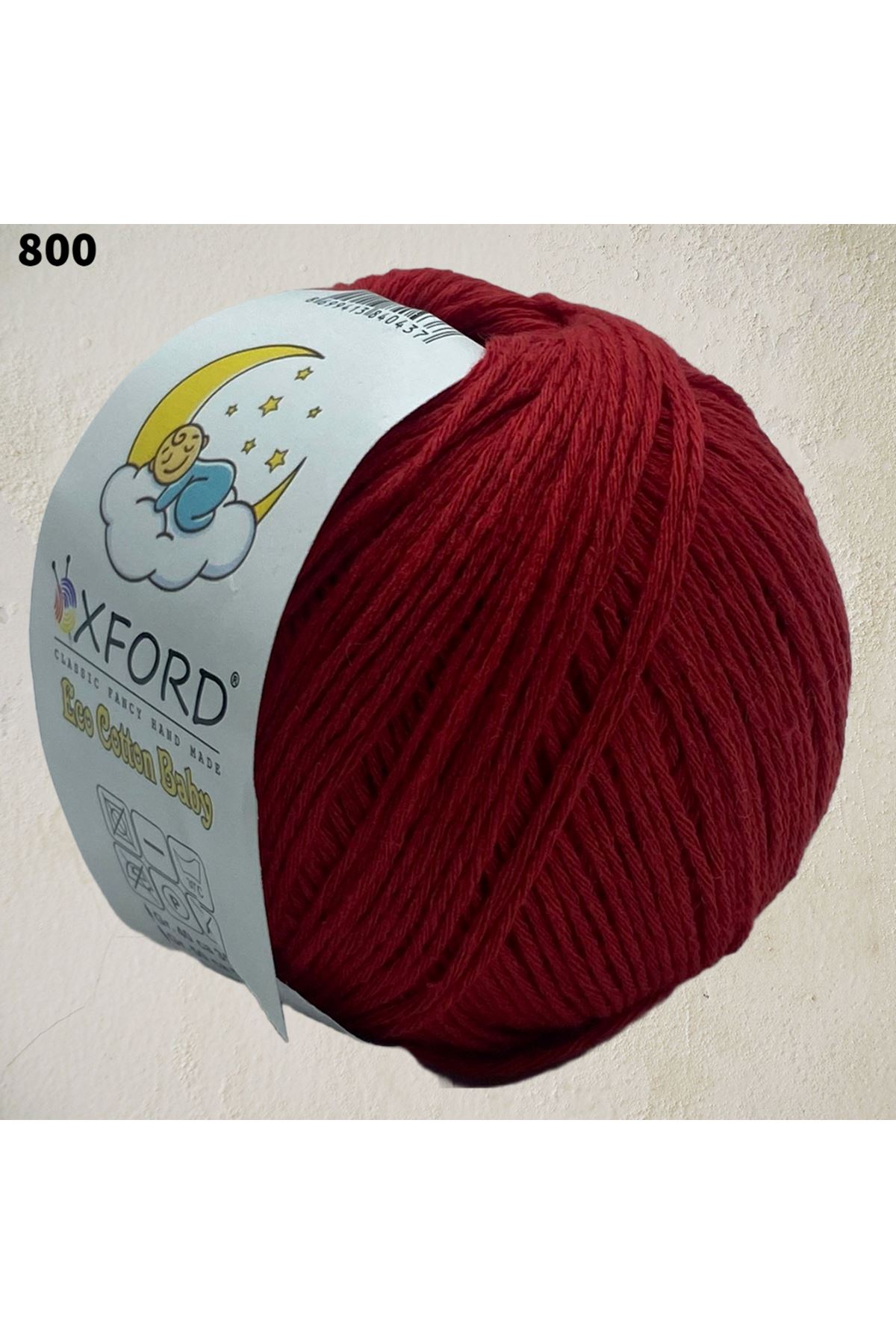 Eco Cotton Baby - 800  Bayrak Kırmızı 