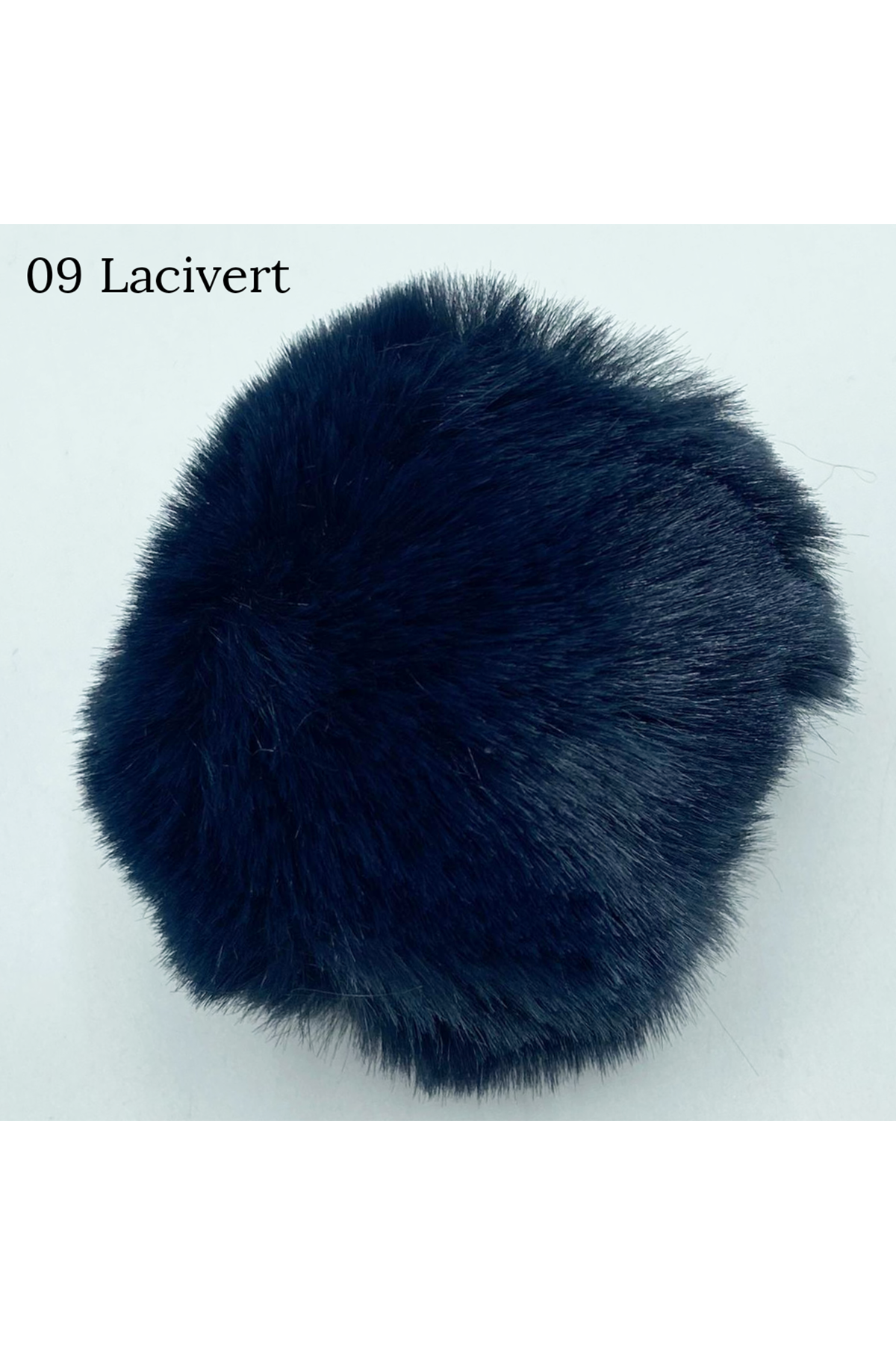 Şapka Ponponu 09 Lacivert