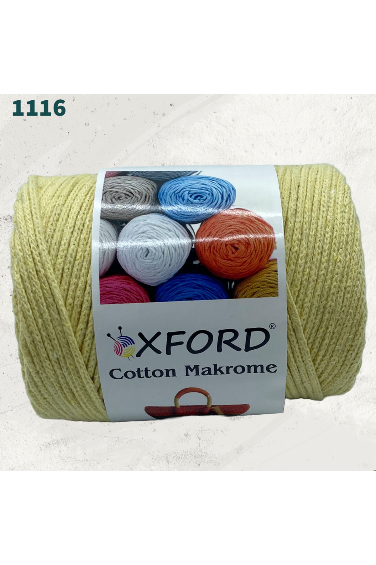 Cotton Makrome 1116 Açık Sarı