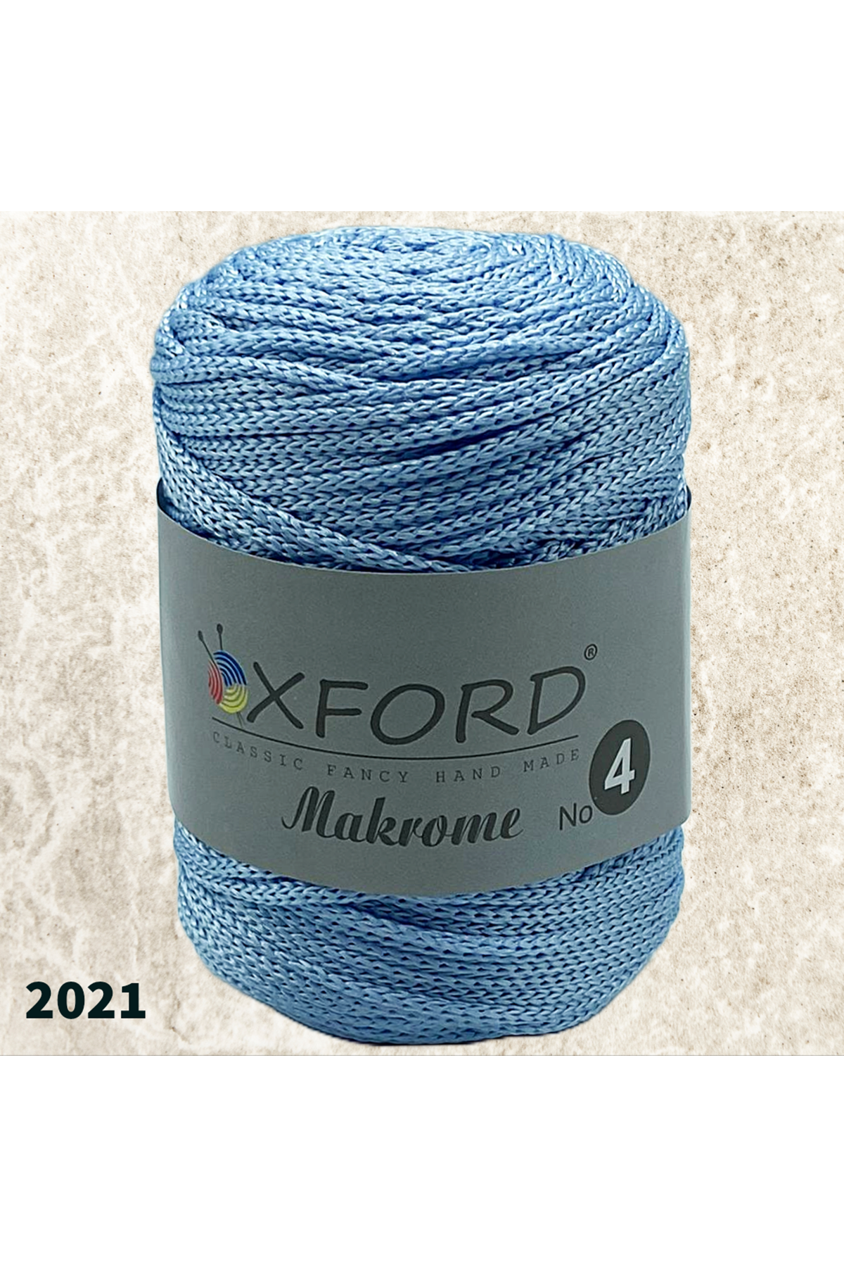 Oxford 4 No Makrome - 2021 Buz Mavi 