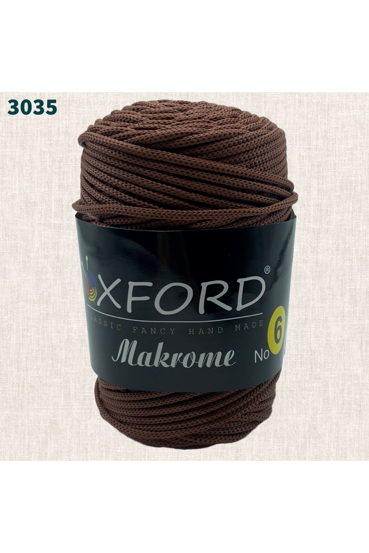 Oxford 6 No Makrome - 3035 Çikolata Kahve